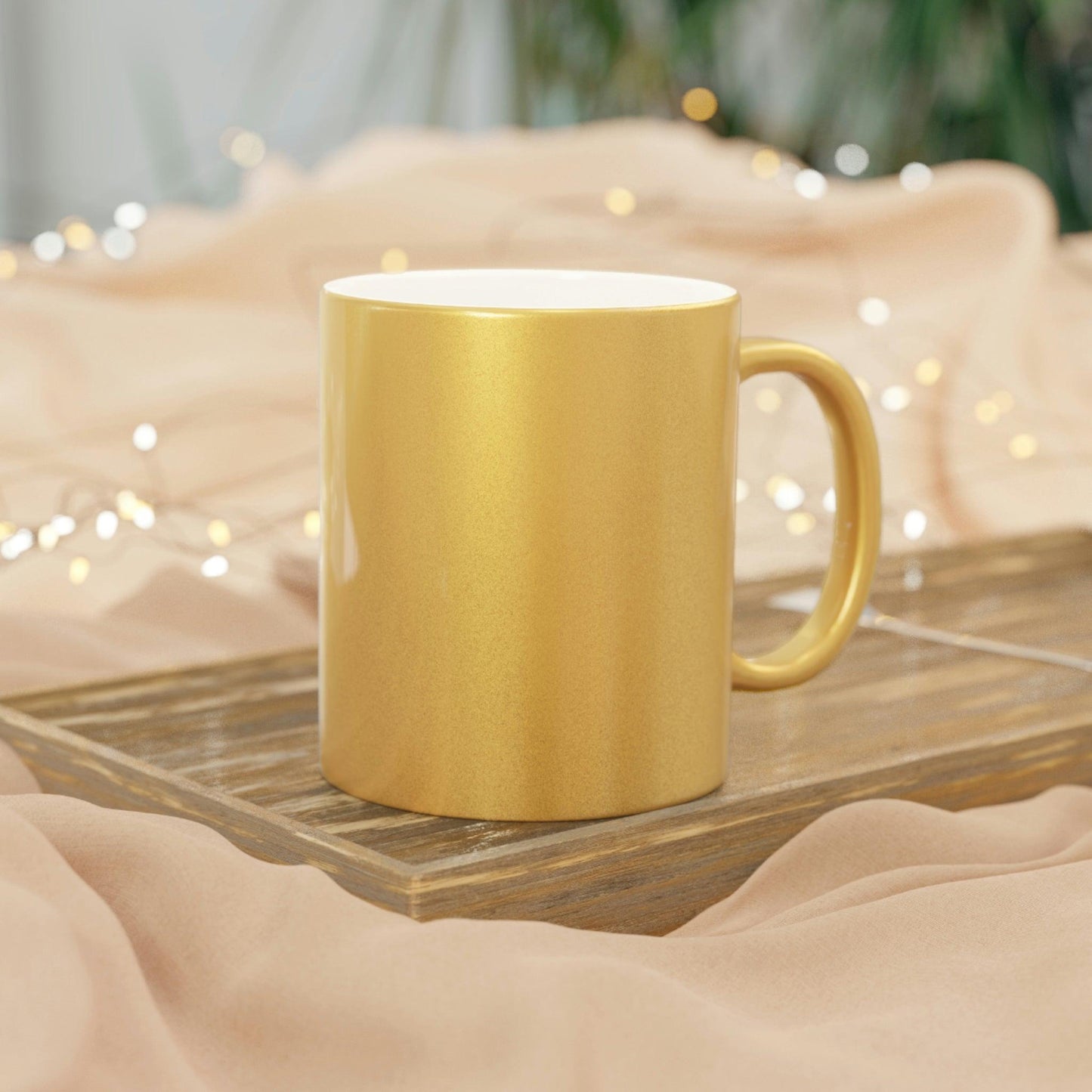 Metallic Mug, Gold Mug - Giftsmojo