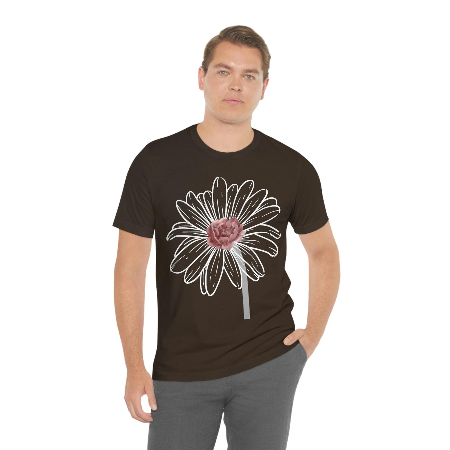 Flower Tshirt, Vintage Flower Shirt, Vintage Botanical Shirt, Vintage T-shirt, Graphic Tshirt, Botanical Print, Wildflower shirt, floral Tee - Giftsmojo