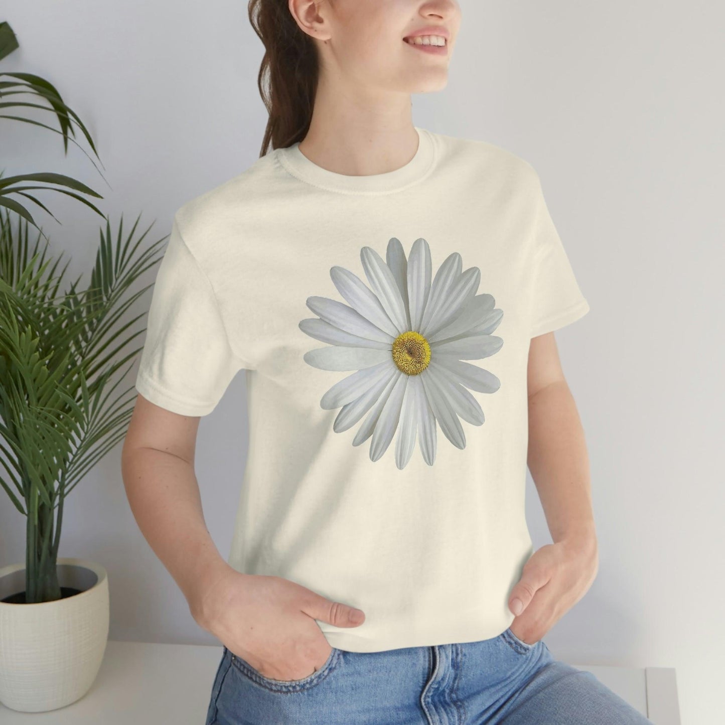 Daisy Shirt Floral Shirt Gift, Wildflower Shirt, Gift For Mom, Daisy Women Shirt Flower Tee Summer Shirt,