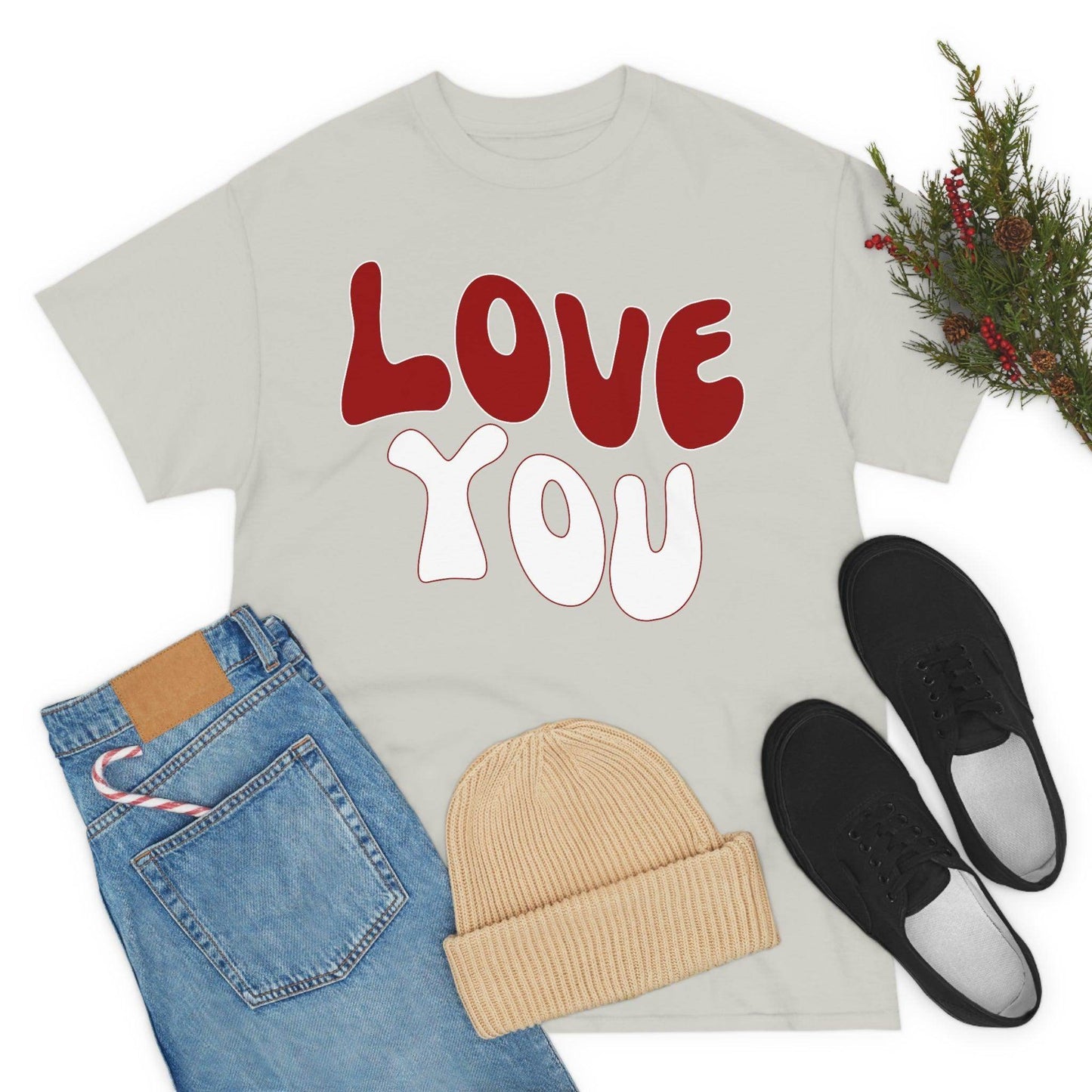 Love You Tee - Giftsmojo