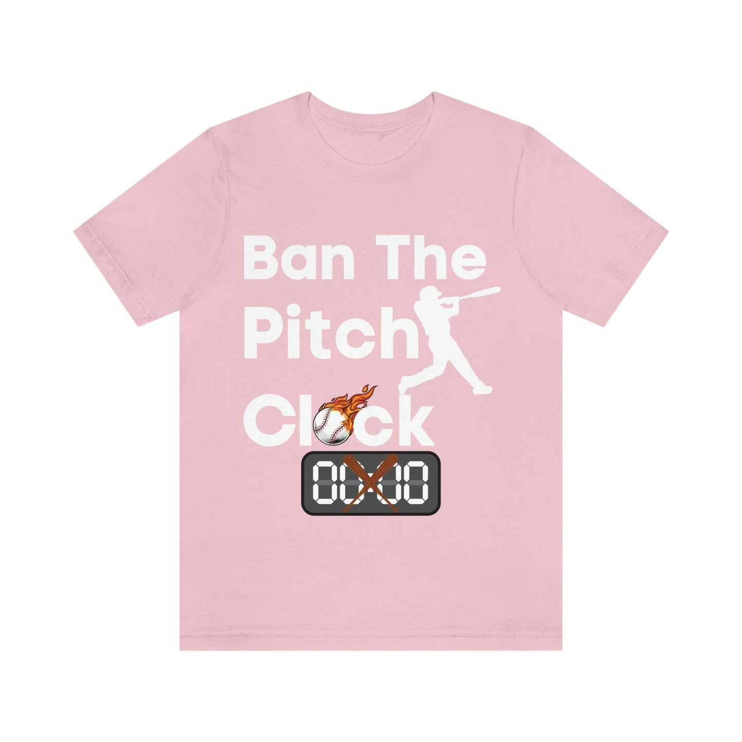 Ban The Pitch Clock in Baseball - Ban Baseball Pitch Clock - Giftsmojo