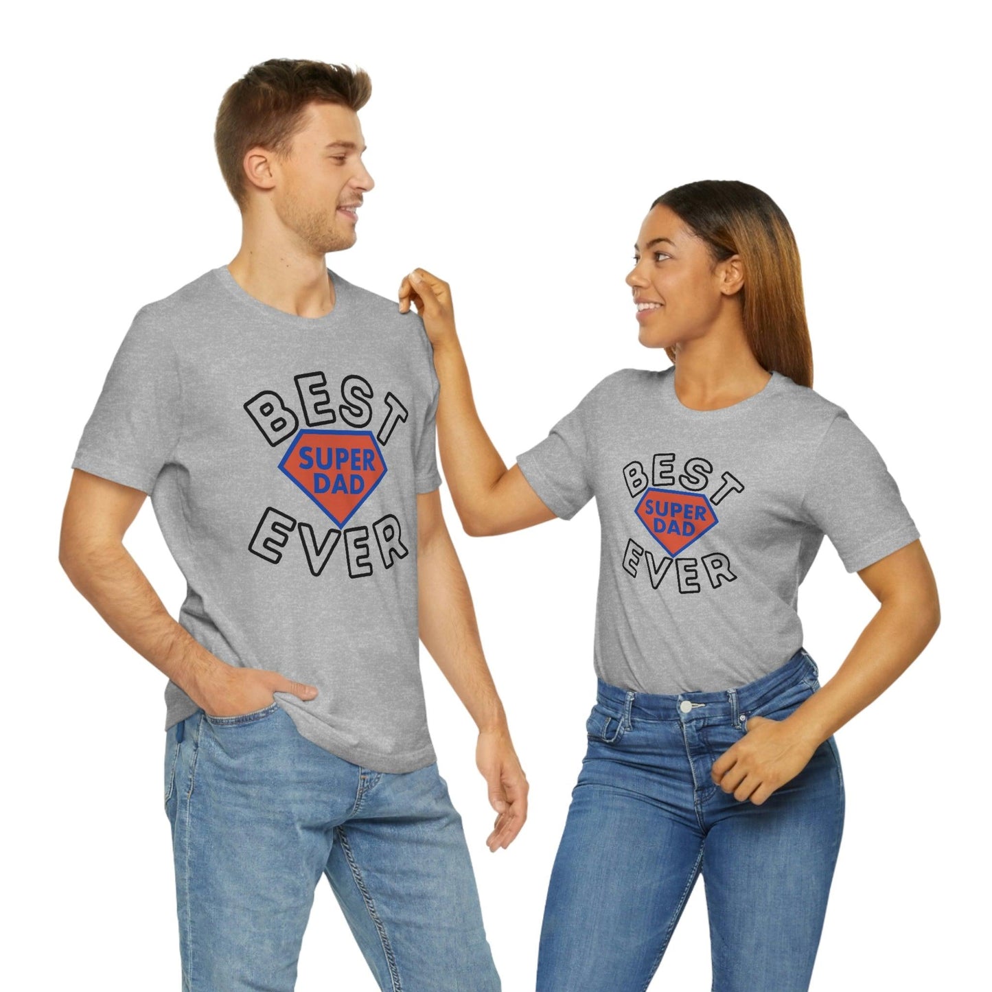 Dad Gift - Best Dad Gift - Best Super Dad Ever Shirt -Dad Shirt - Funny Fathers Gift - Husband Gift - Funny Dad Tshirt - Dad Birthday Gift