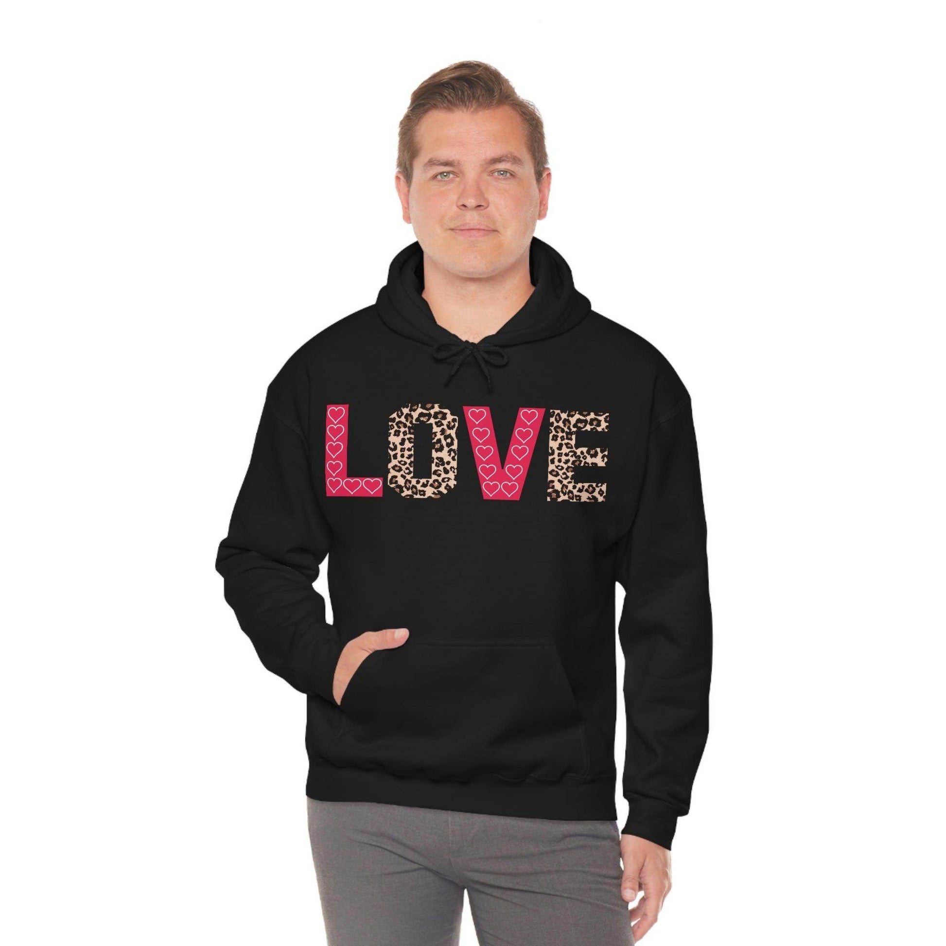 Love Hooded Sweatshirt - Giftsmojo
