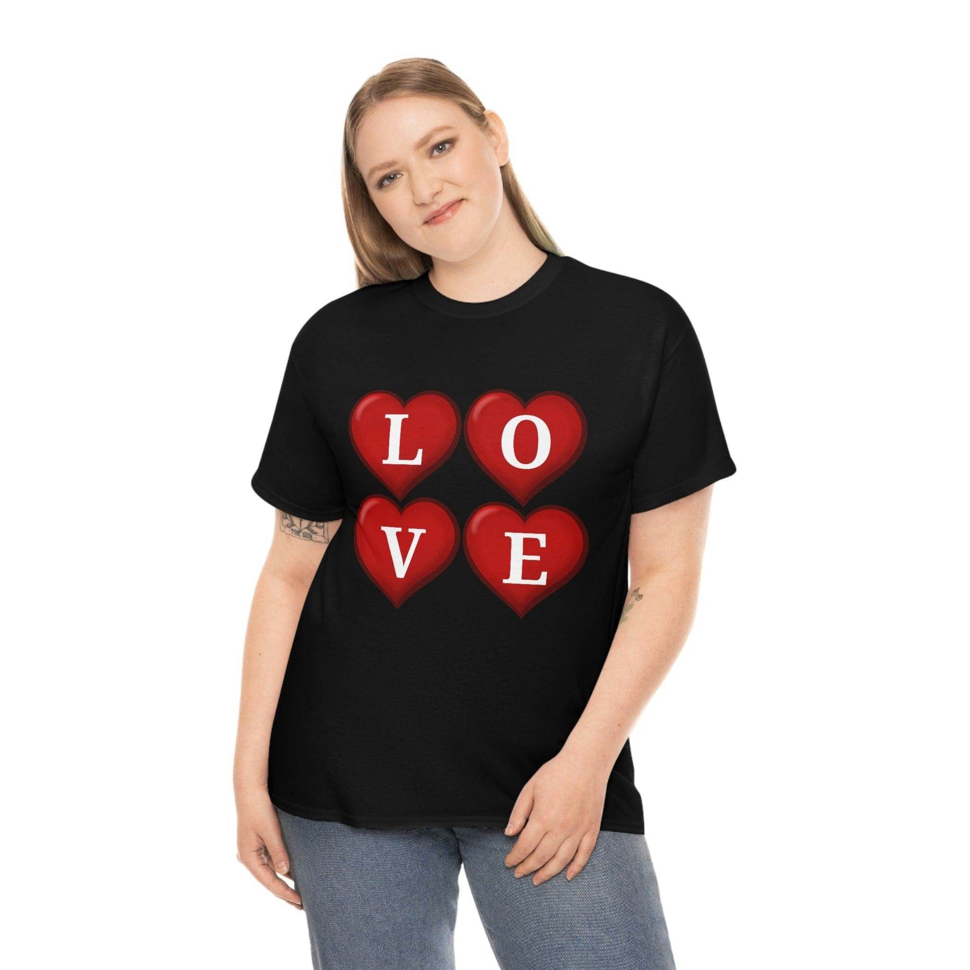 4hearts love Tee - Giftsmojo