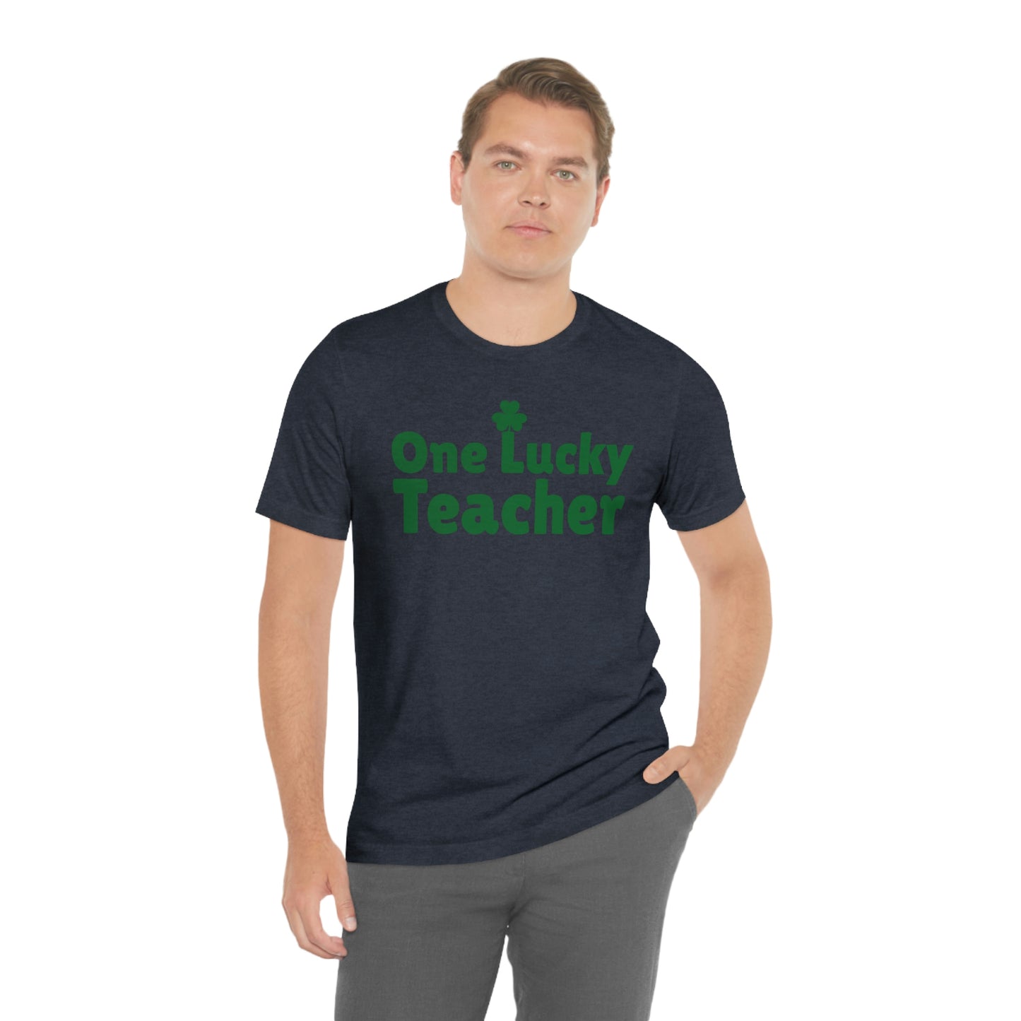 Feeling Lucky Shirt One Lucky Teacher Shirt St Patrick's Day shirt - Funny St Paddy's day Funny Shirt Shamrock shirt shenanigans shirt