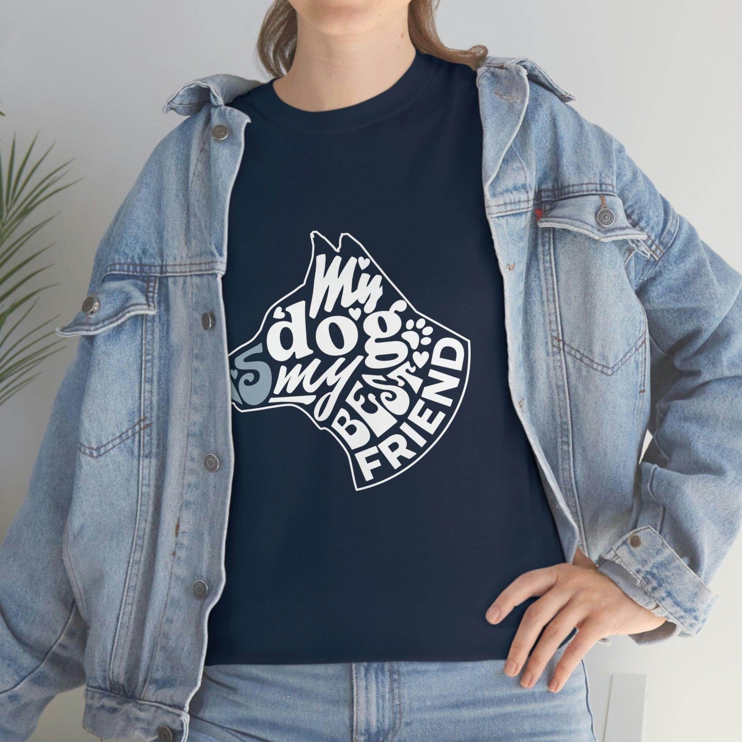 My Dog is My Best Friend Tee - Giftsmojo