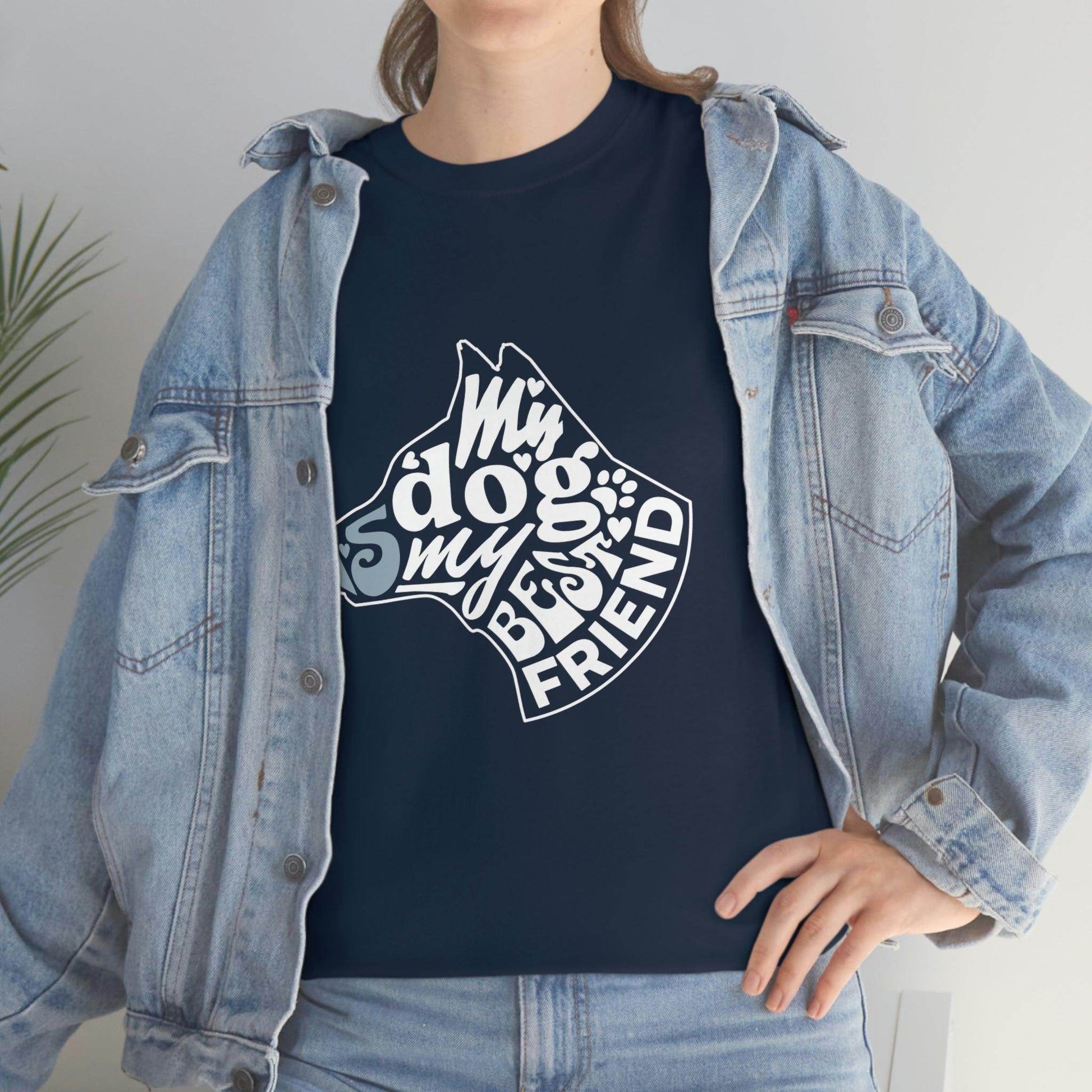My Dog is My Best Friend Tee - Giftsmojo
