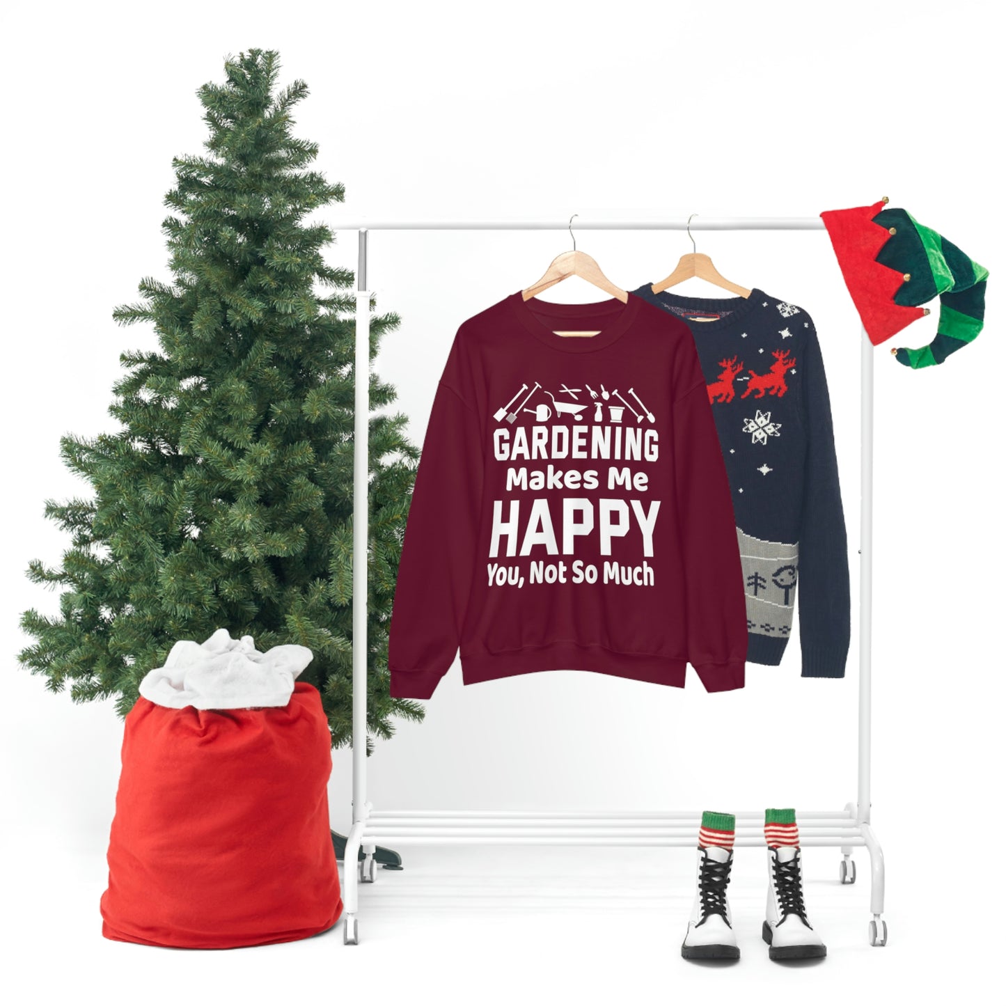 Gardening makes me Happy, You not so much, Garden sweatshirt, great for gardeners, garden shirt, plant lover shirt, nature lover shirt