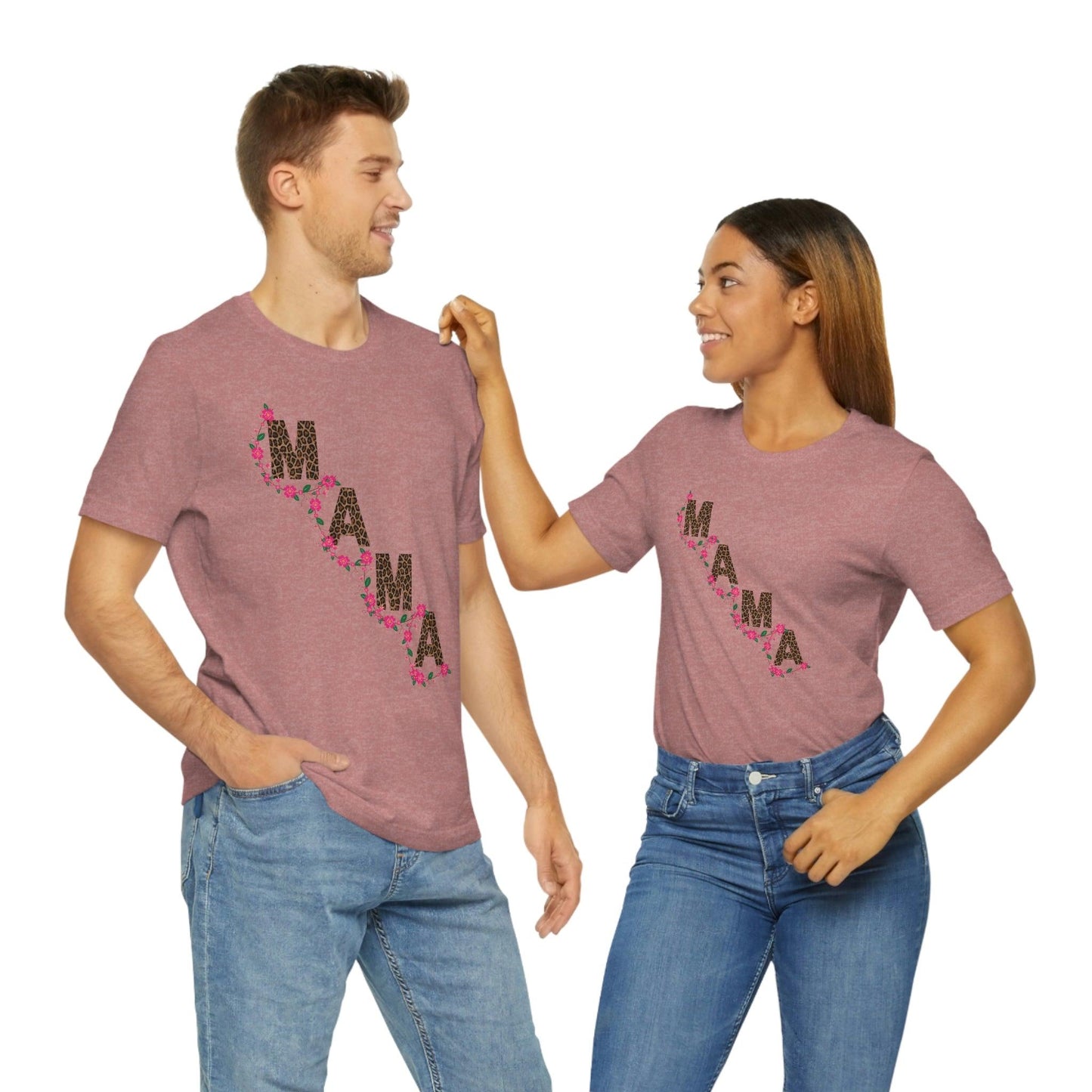 Leopard print Mama shirt - Leopard Mama Shirt mothers day shirt new mom shirt - Giftsmojo