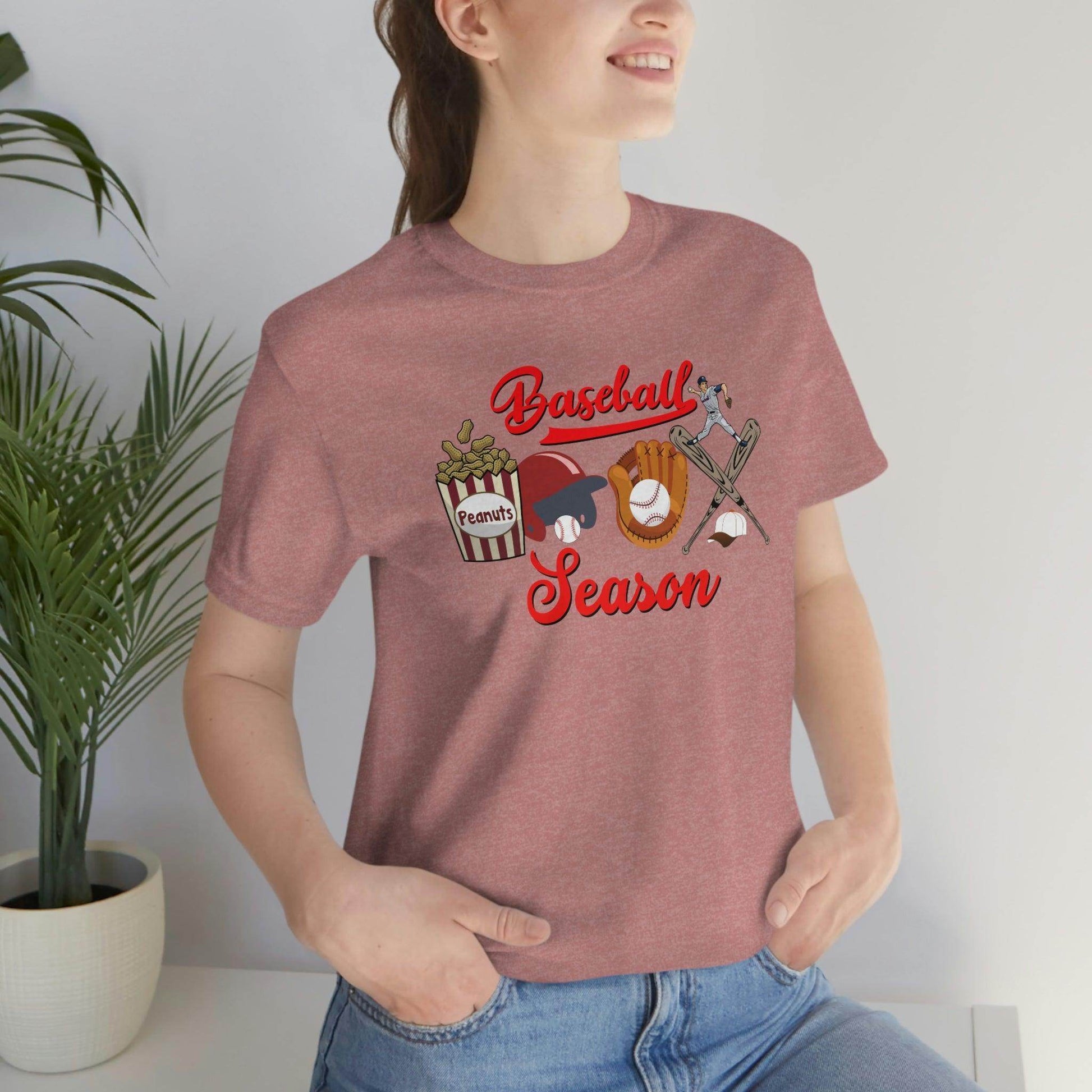 Baseball Season shirt baseball tee baseball tshirt - Sport shirt Baseball Mom shirt Baseball Mama shirt gift for him gameday shirt for her - Giftsmojo