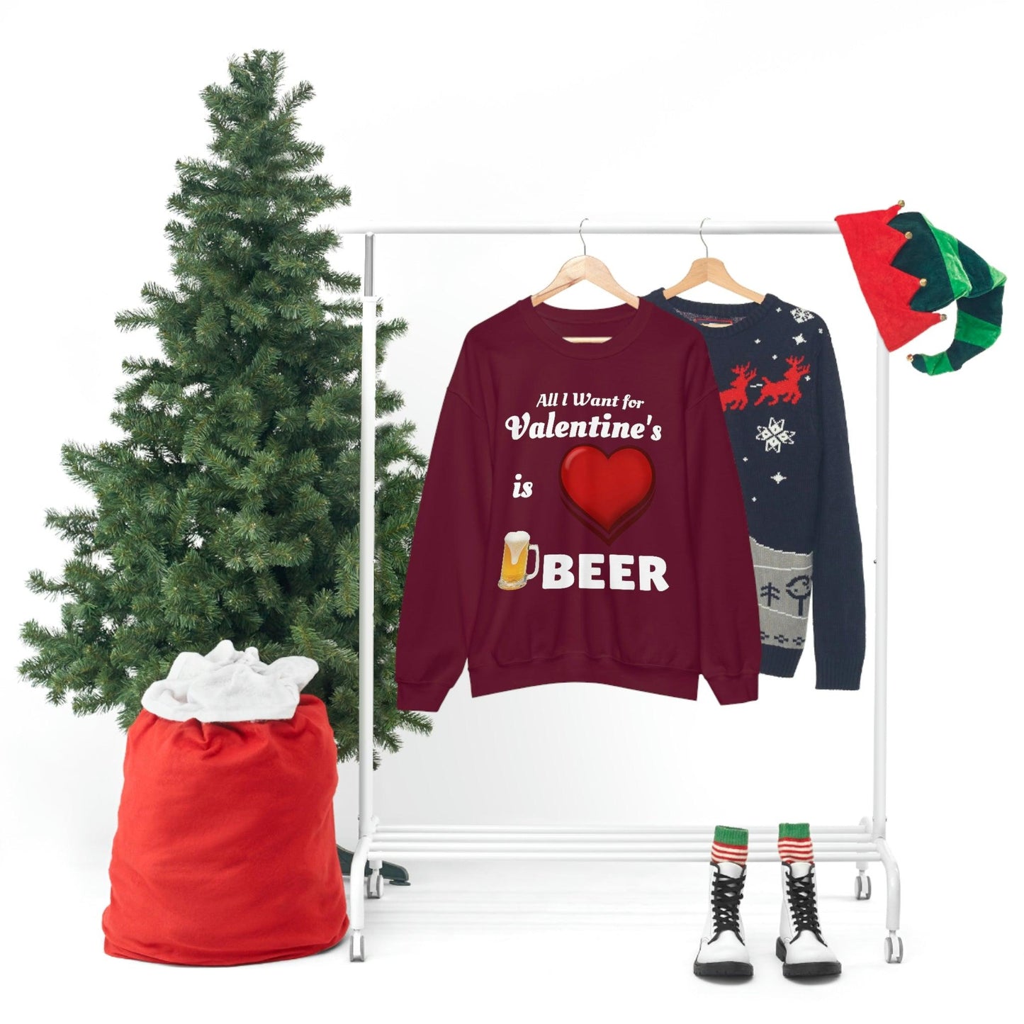 All I want for Valentine's is Beer Sweatshirt