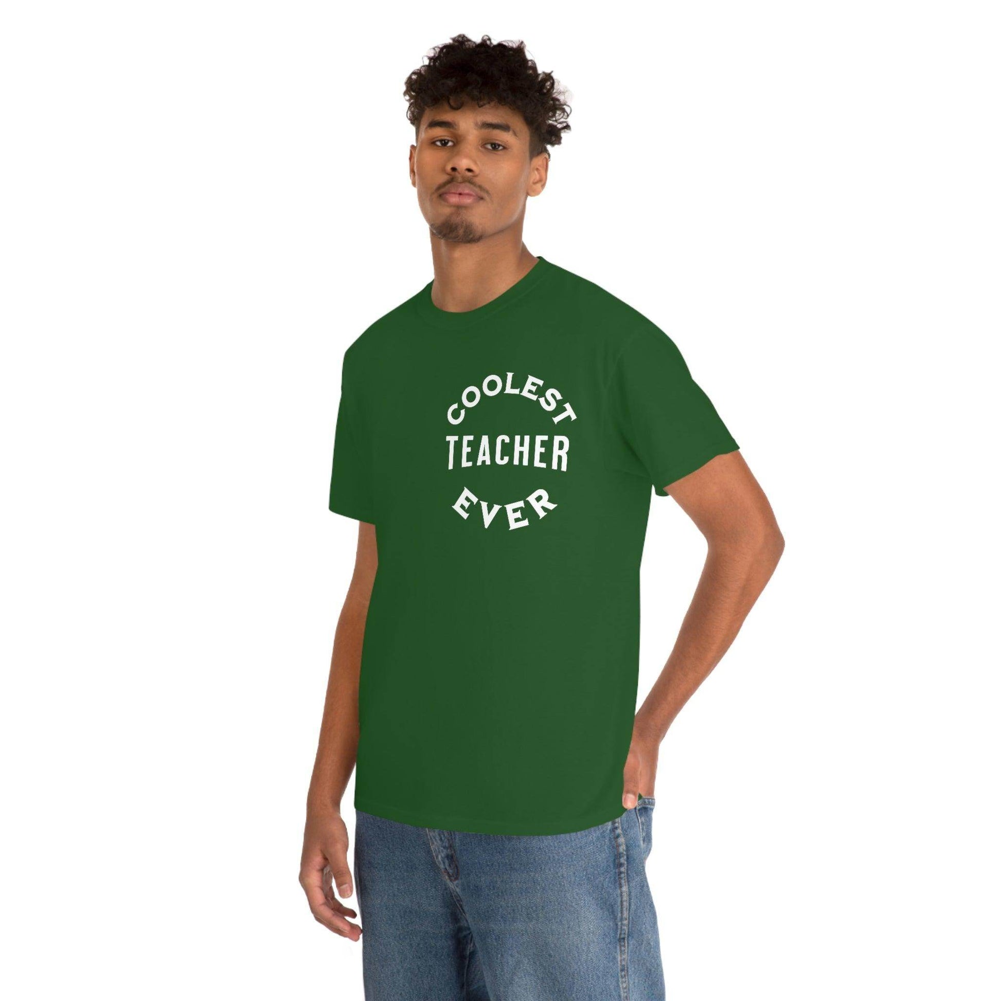Coolest Teacher Ever Shirt - gift for teachers - teacher appreciation gift - Giftsmojo