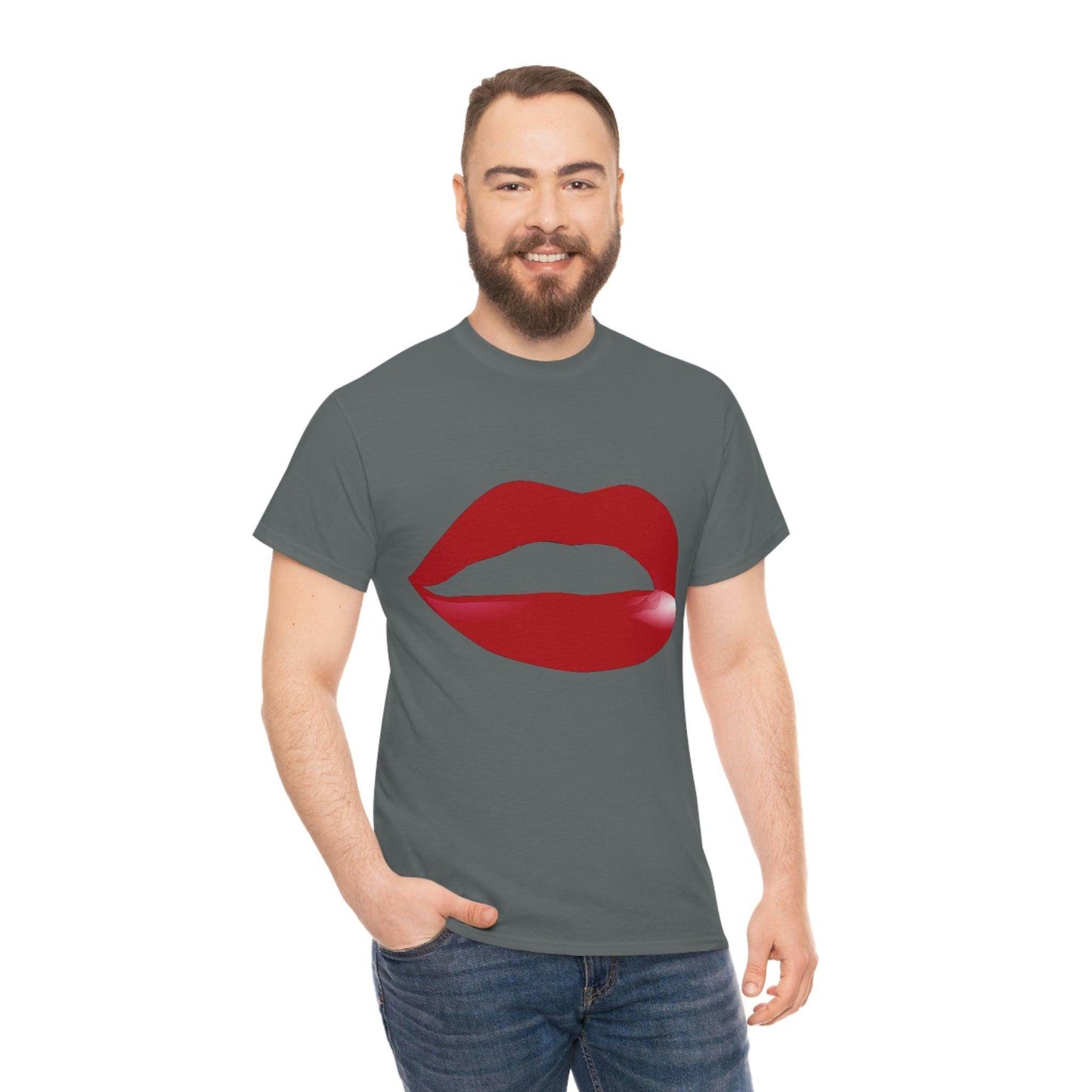 Kiss Lips Tee - Giftsmojo