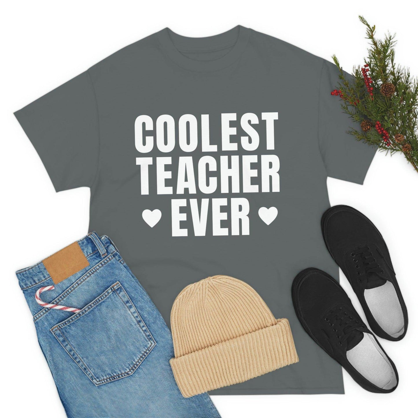 Coolest Teacher Ever Tee - Giftsmojo