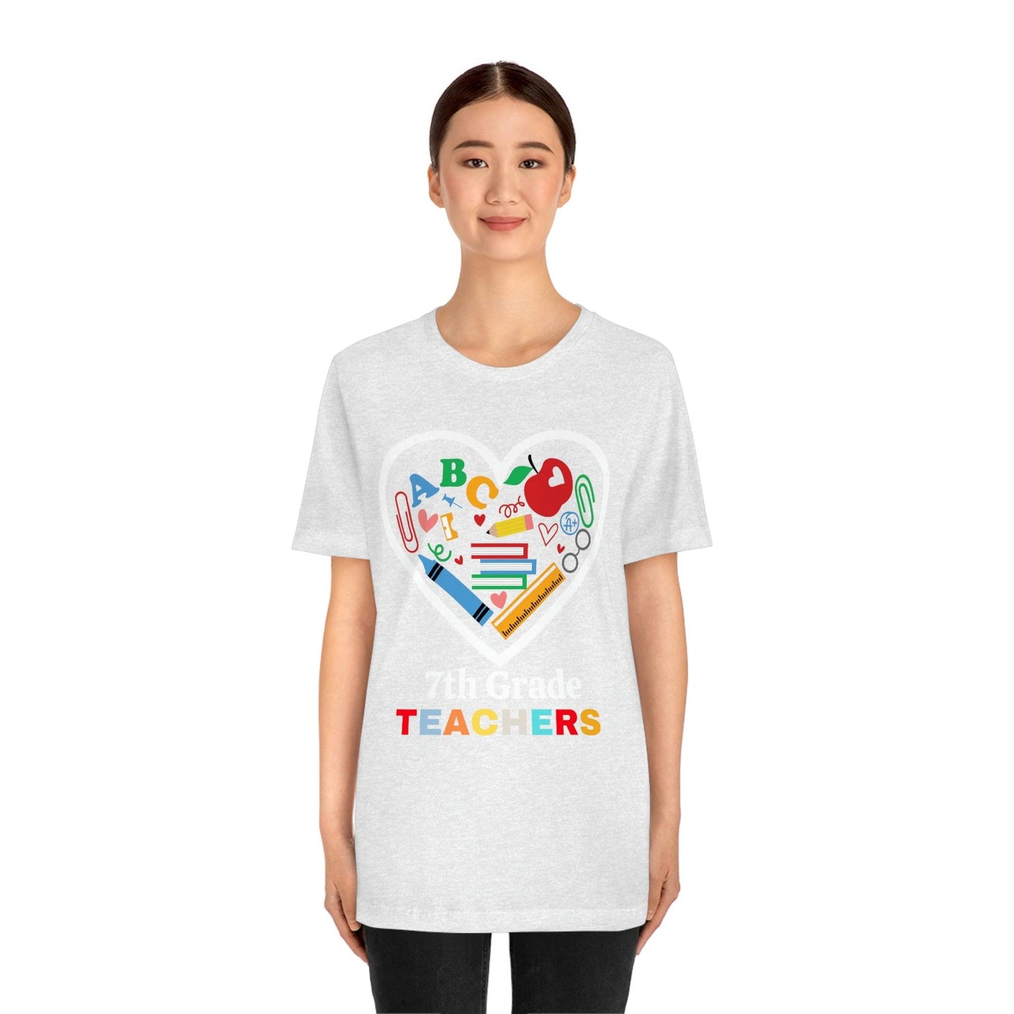 Love 7th Grade Teacher Shirt - Teacher Appreciation Shirt - Gift for Teachers - 7th Grade shirt