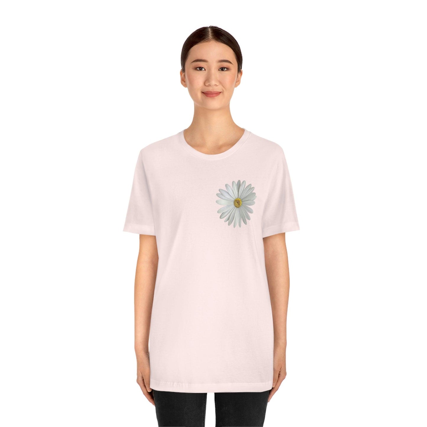 Daisy Shirt Floral Shirt Gift, Boho Shirt, Birth Month Flower, Gift For Mom, Daisy Women Shirt Flower Tee Summer Shirt, - Giftsmojo