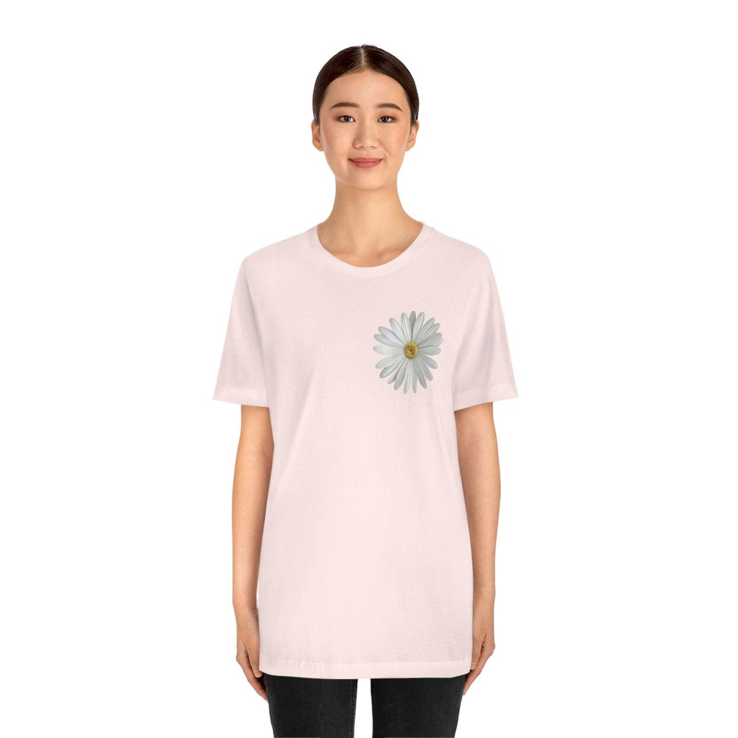 Daisy Shirt Floral Shirt Gift, Boho Shirt, Birth Month Flower, Gift For Mom, Daisy Women Shirt Flower Tee Summer Shirt, - Giftsmojo