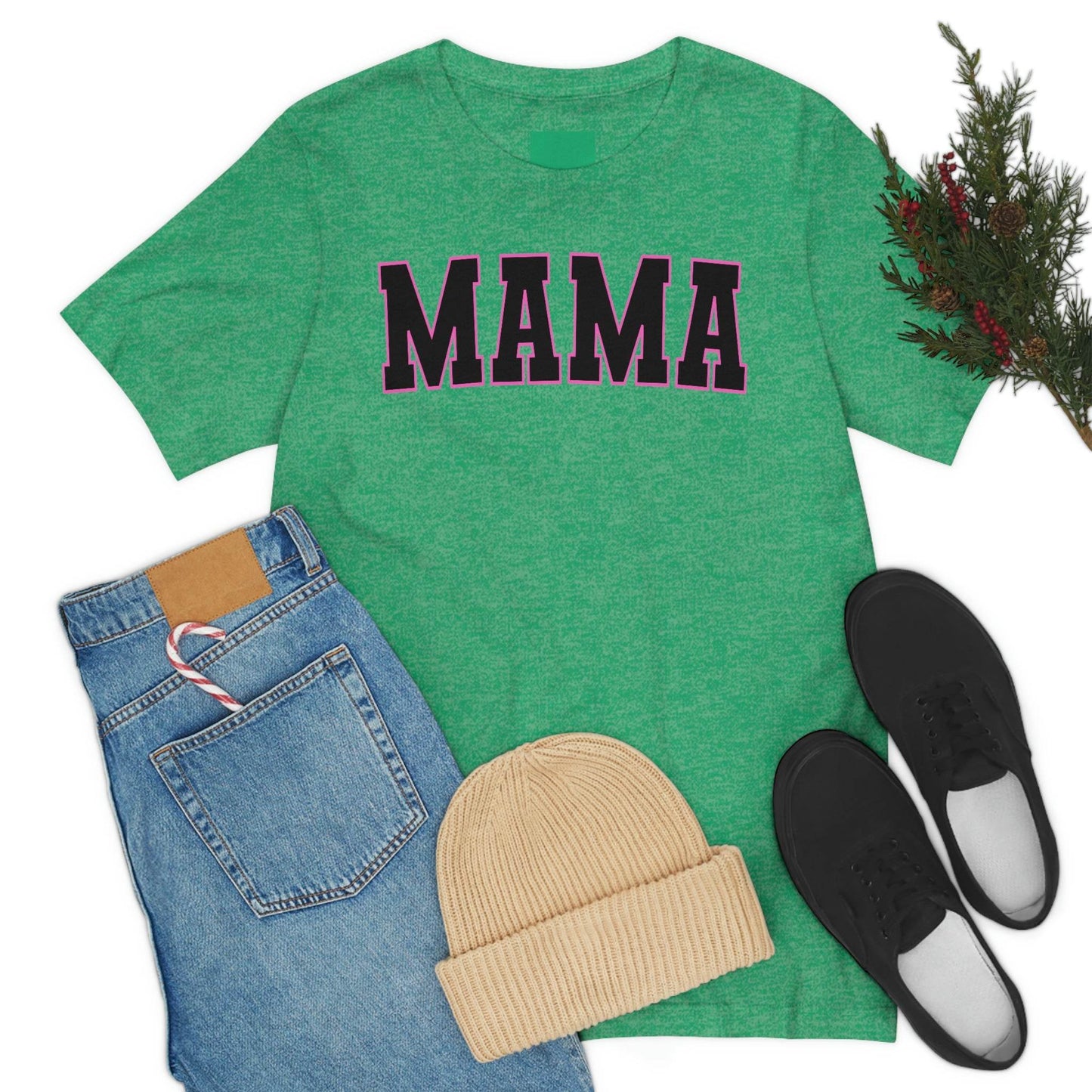 Cute Mama shirt mom shirt gift for her - mothers day shirt mothers day gift mom life shirt - retro mama shirt boy mama shirt mama t-shirt - Giftsmojo