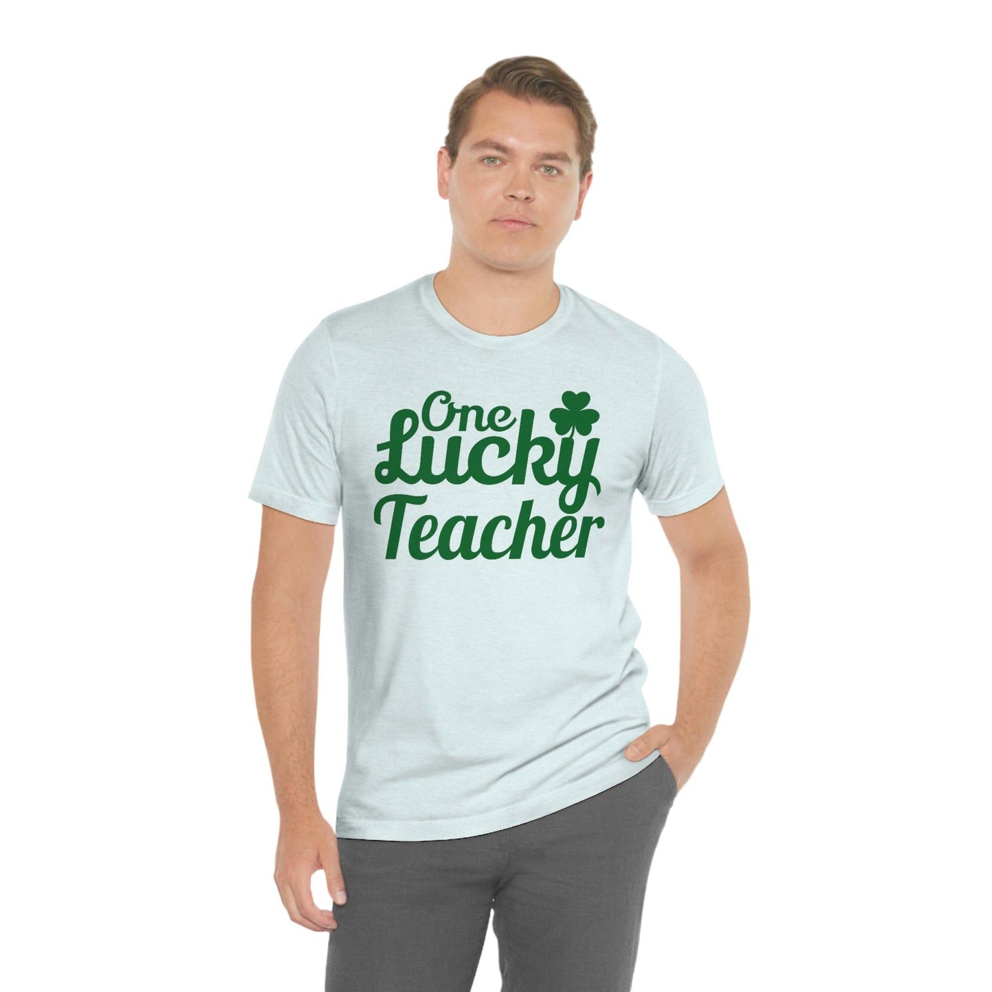 One Lucky Teacher Shirt feeling Lucky St Patrick's Day shirt - Funny St Paddy's day Funny Shirt - Giftsmojo