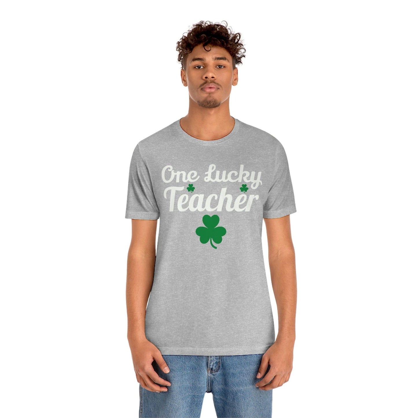 Feeling Lucky Shirt One Lucky Teacher Shirt St Patrick's Day shirt - Funny St Paddy's day Funny Shirt Shamrock shirt shenanigans shirt