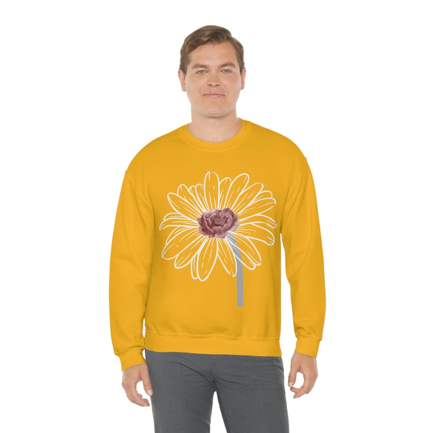 Floral Sweatshirt, Wildflower Sweatshirt, Flower sweatshirt, Wild Flowers