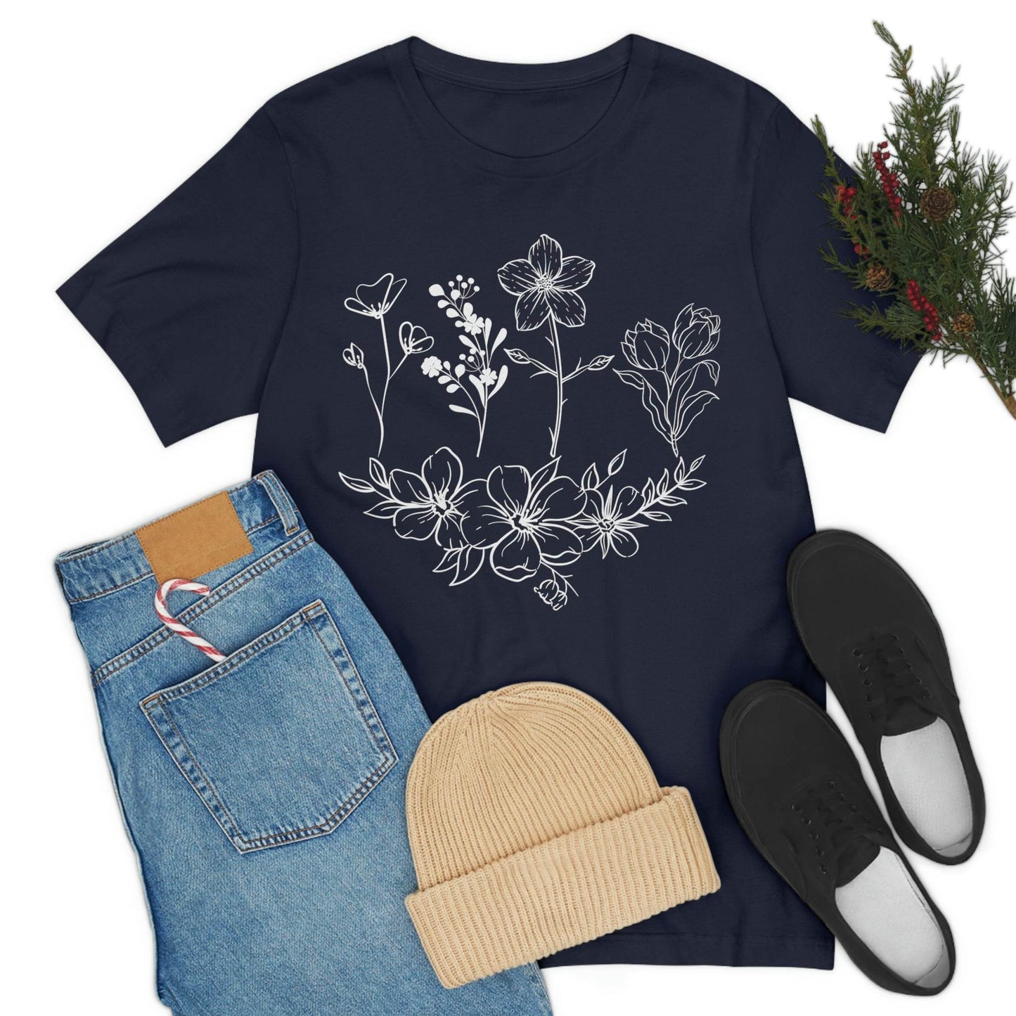 Flower Tshirt - Nature lover Shirt - Giftsmojo