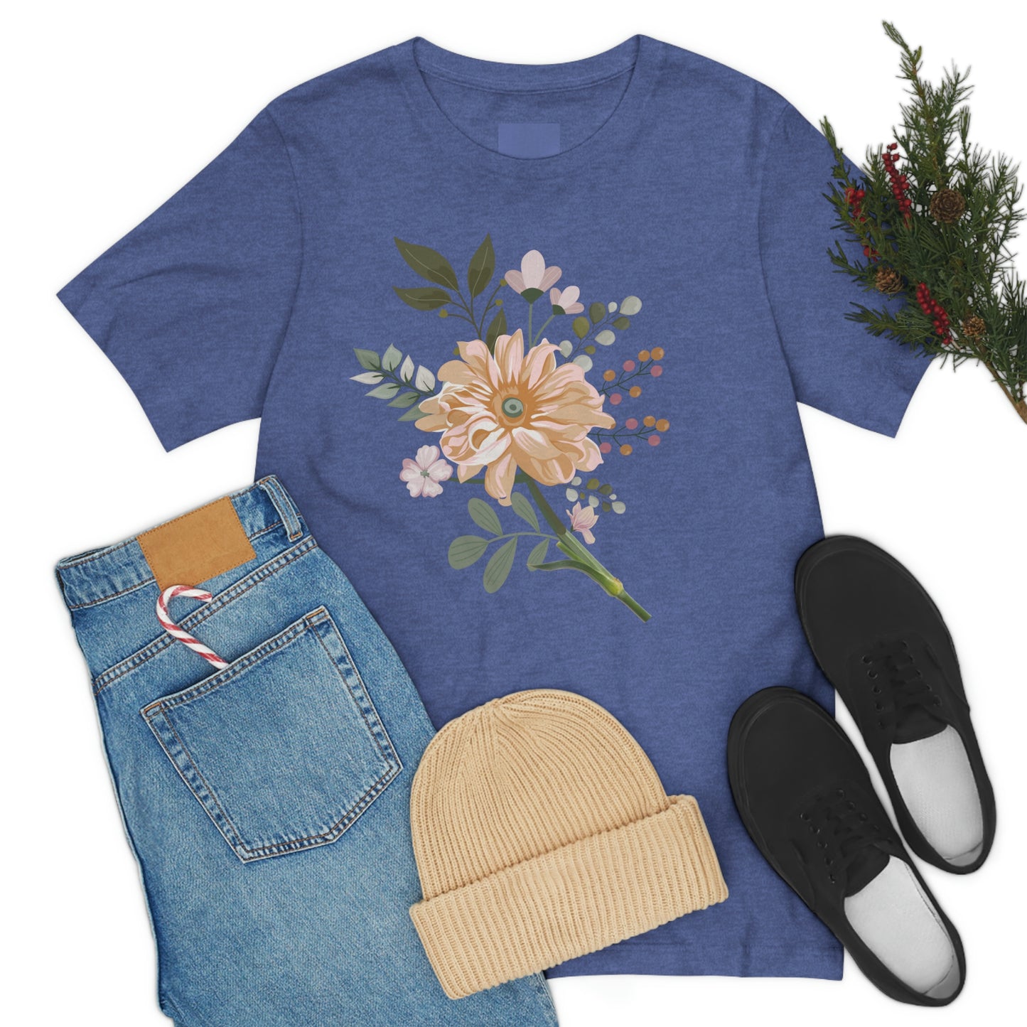 Cute Flower T-shirt - Nature lover Shirt - Cute Flower lover shirt