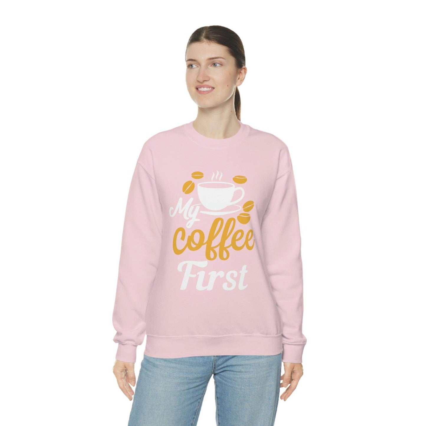 My Coffee First Sweatshirt - Giftsmojo
