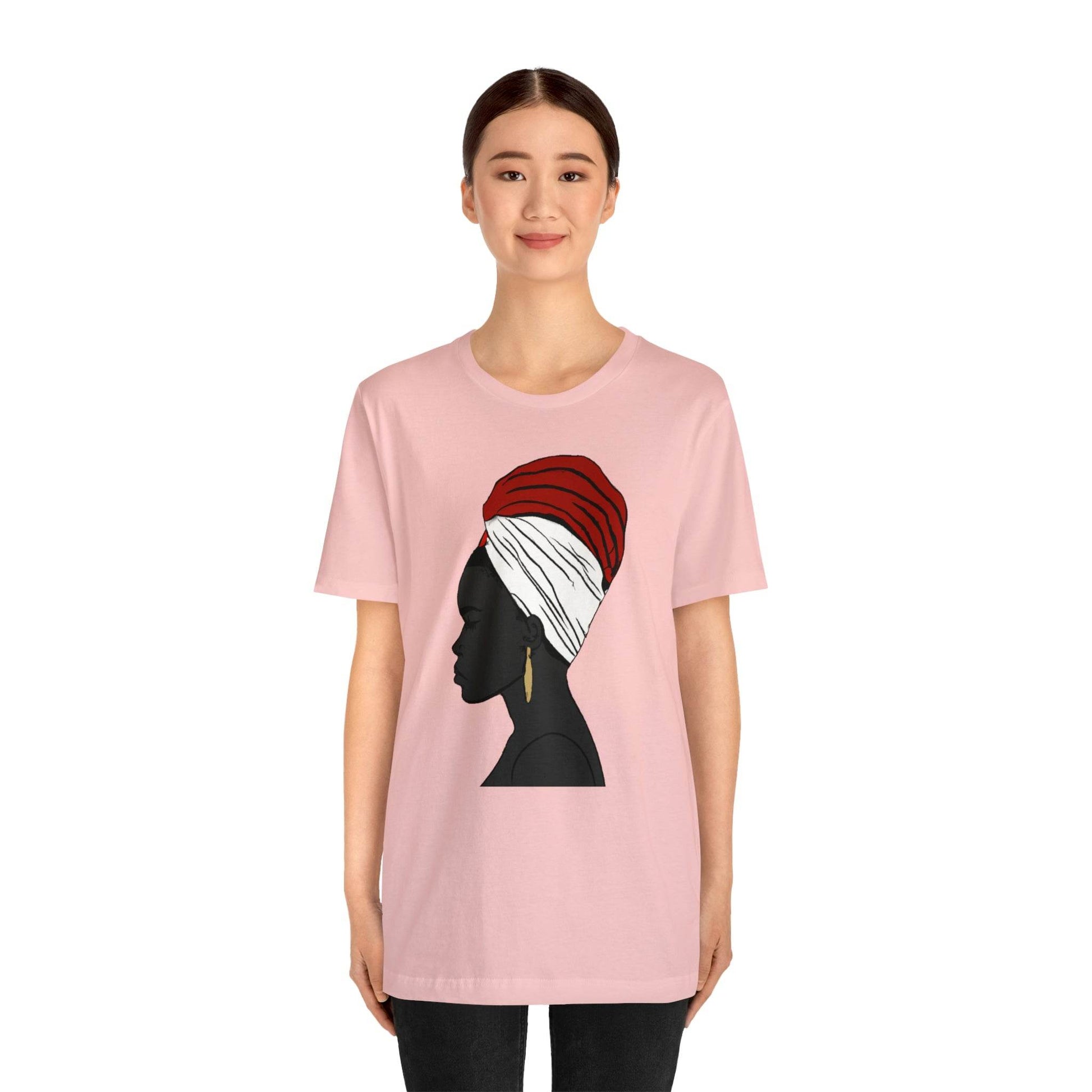 African Woman Art Shirt, Black Queen Shirt - Giftsmojo