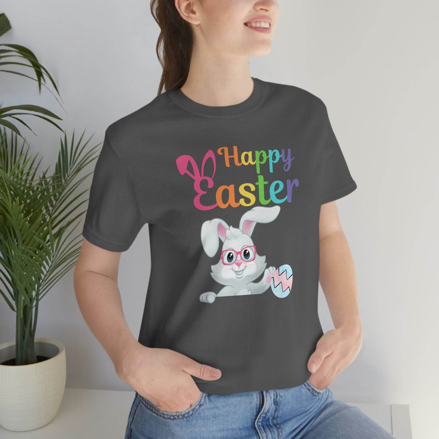 Happy Easter Bunny Tshirt Easter Gift women Easter Shirt Men Easter shirt Easter egg - Giftsmojo