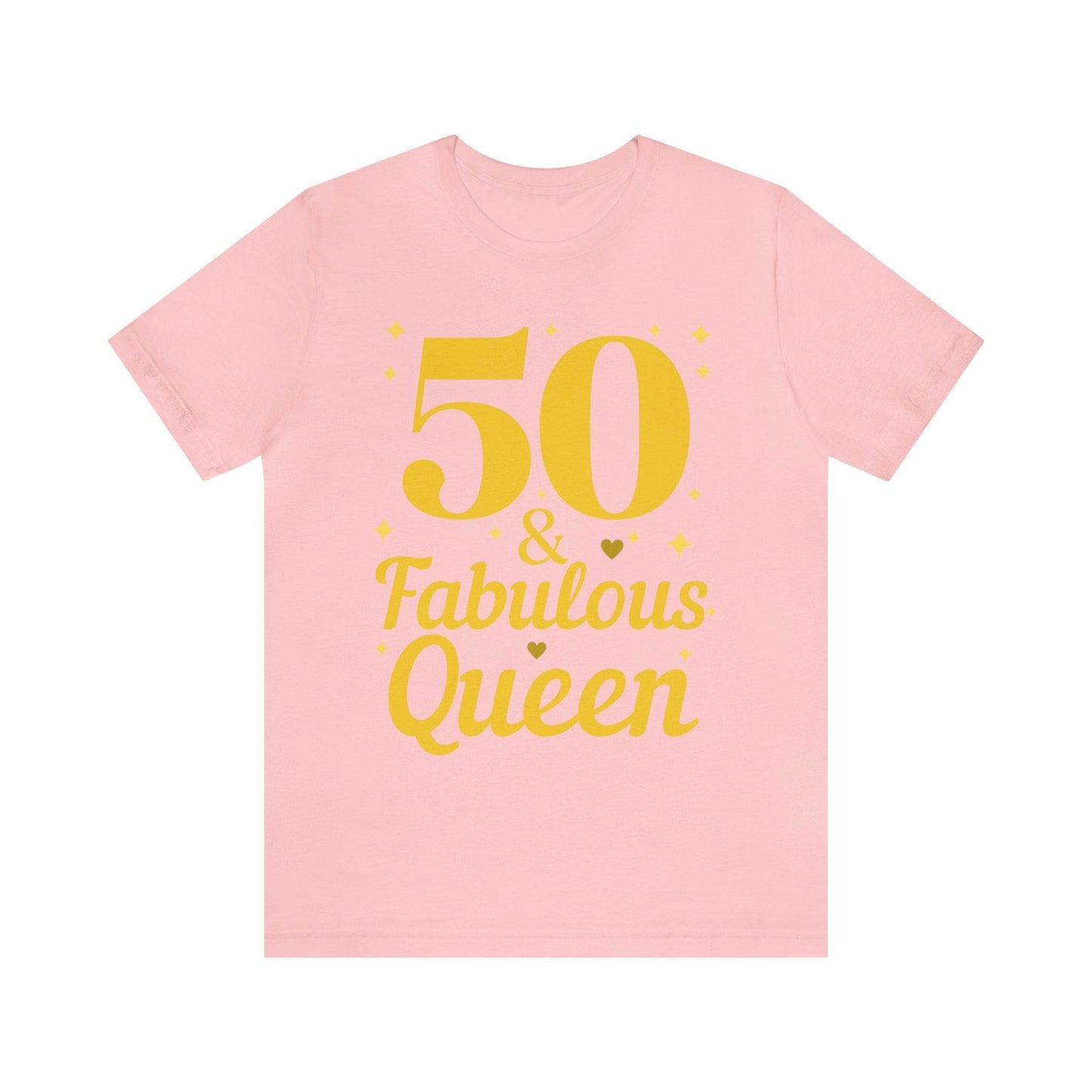 50 and Fabulous Queen shirt, Funny 50th birthday shirt - Giftsmojo