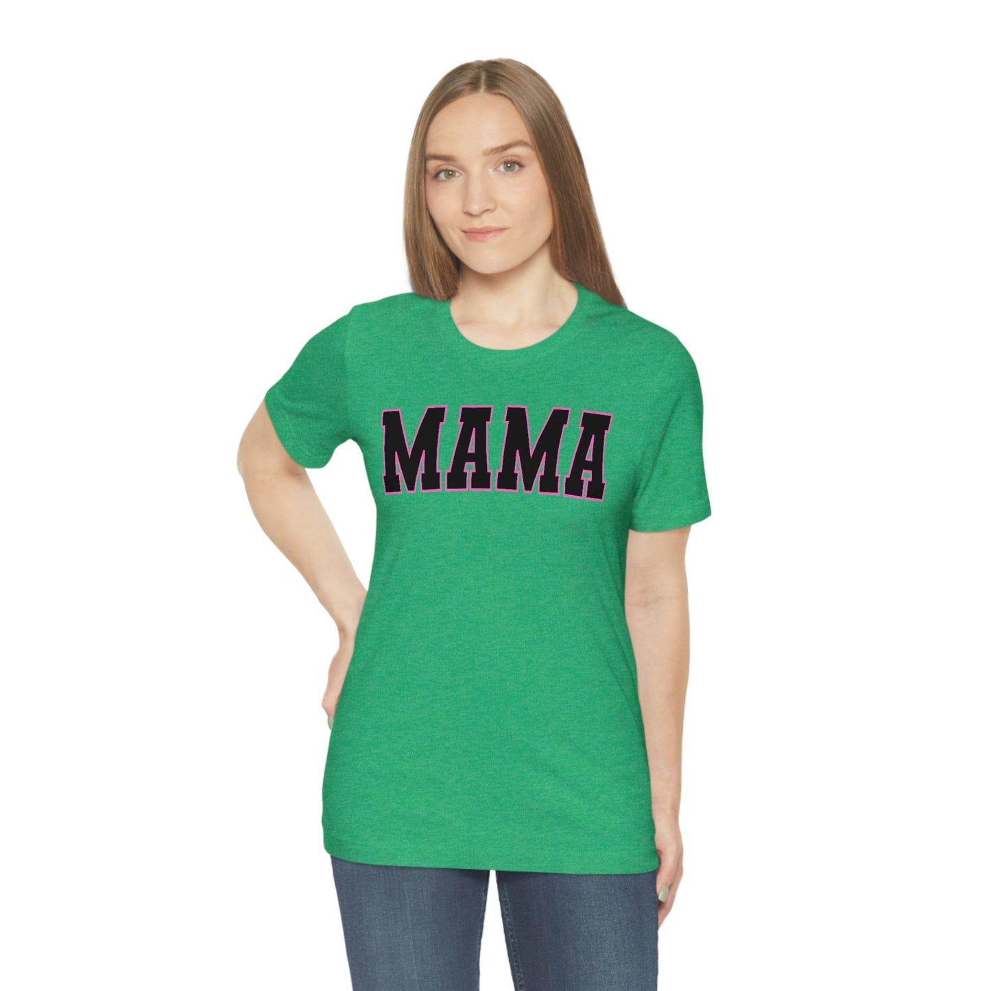 Cute Mama shirt mom shirt gift for her - mothers day shirt mothers day gift mom life shirt - retro mama shirt boy mama shirt mama t-shirt - Giftsmojo