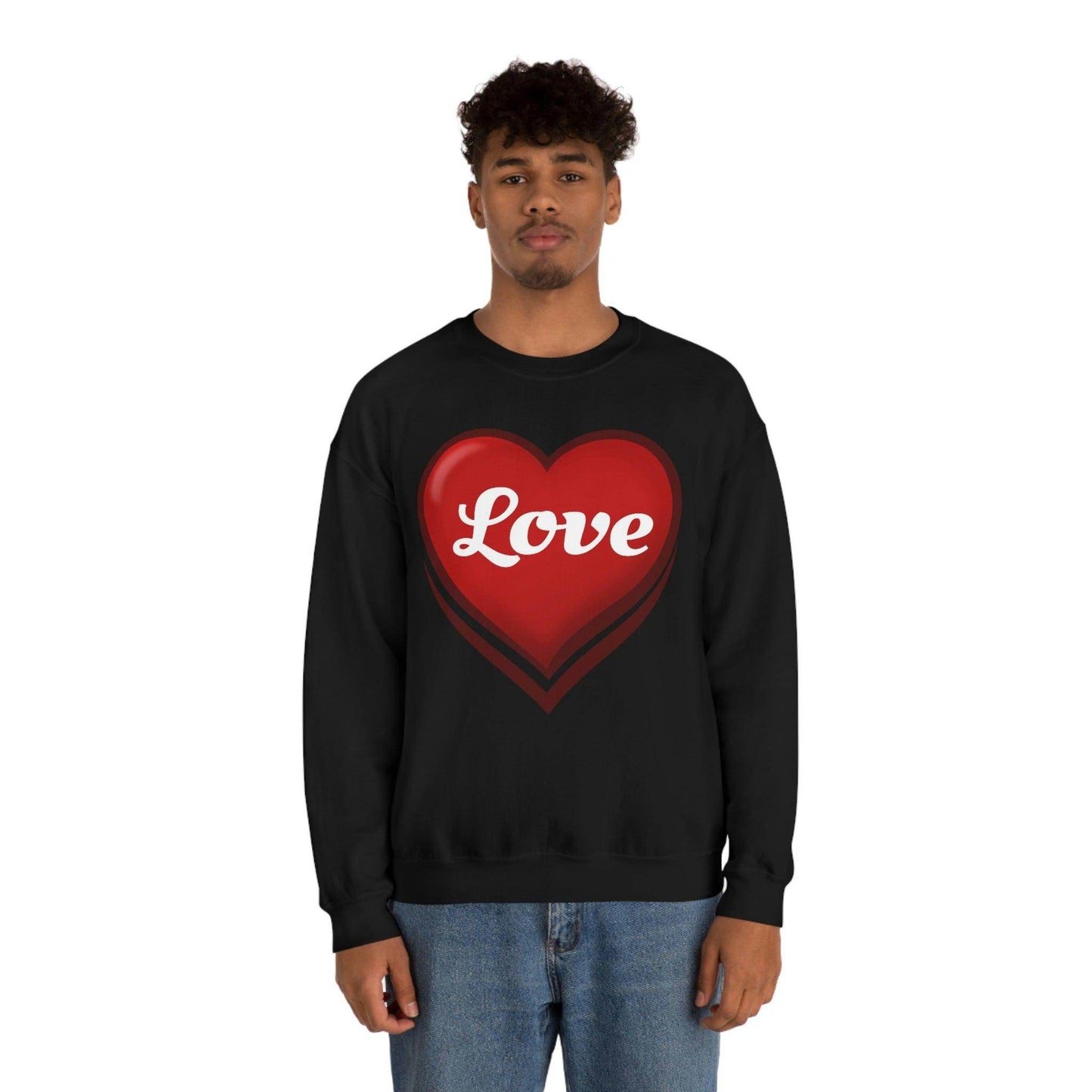Love Sweatshirt, Valentine's Gift, - Giftsmojo