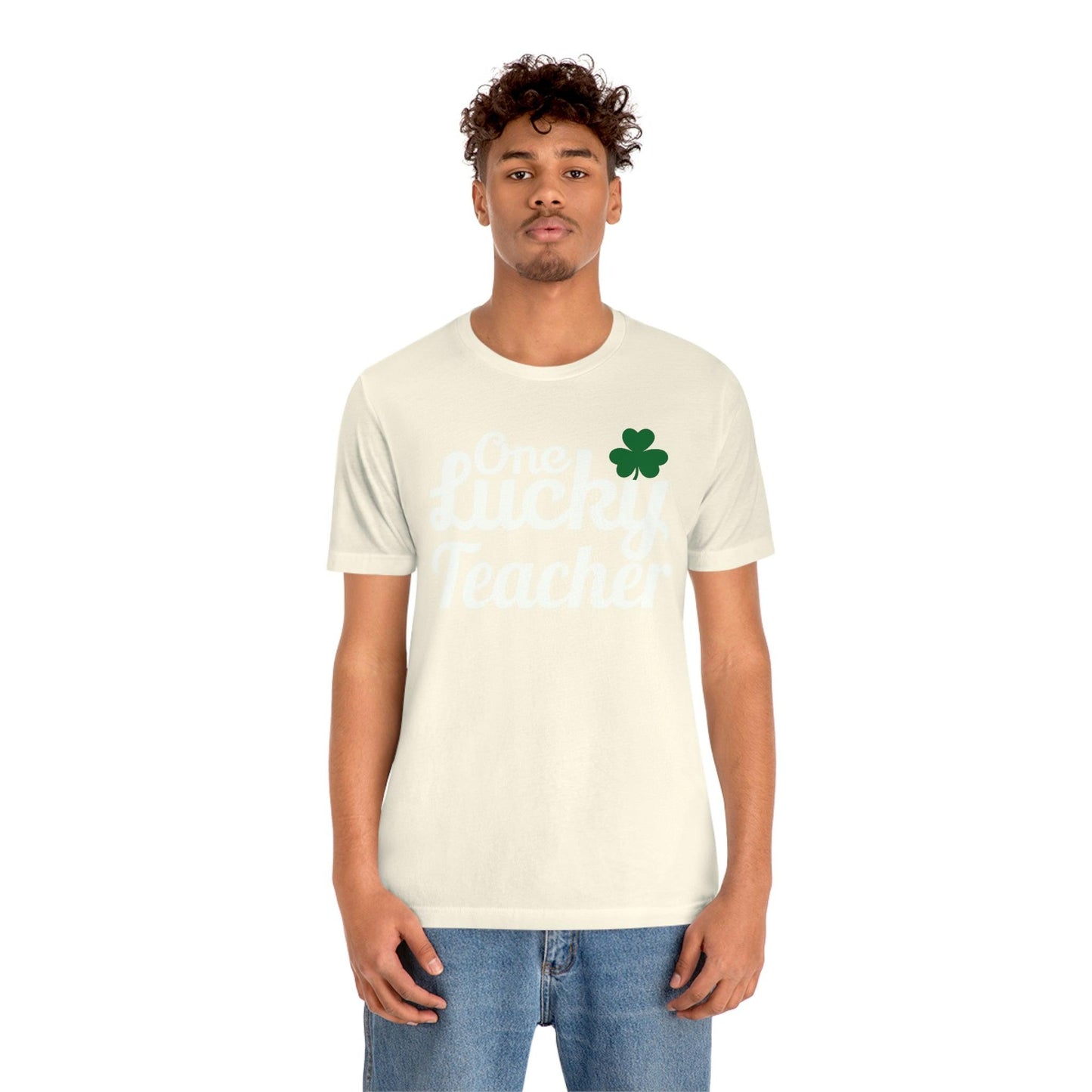 One Lucky Teacher Shirt feeling Lucky St Patrick's Day shirt - Funny St Paddy's day Funny Shirt - Giftsmojo