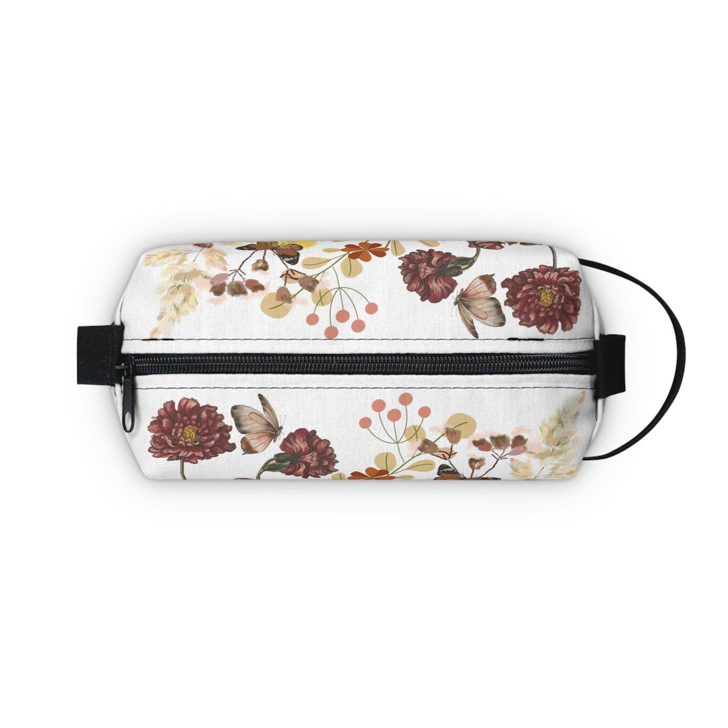 Floral Makeup Bag | flower makeup bag | Cosmetic Bag | floral Toiletry Bag Women | cute makeup bag | makeup pouch - Giftsmojo