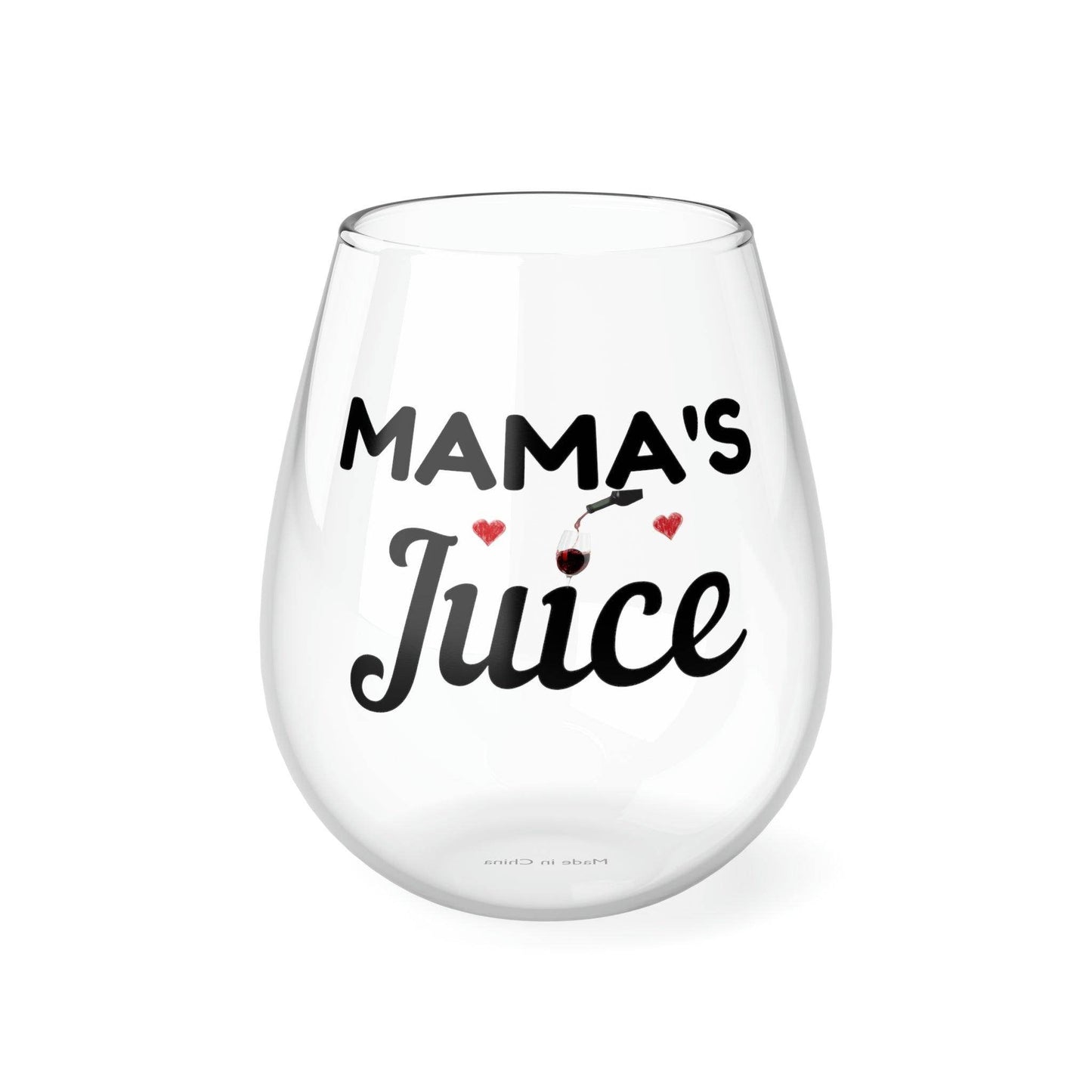 Mom wine glass Mama's Juice Wine Glass - Mother's Day Wine glass Gift for Mom - Giftsmojo