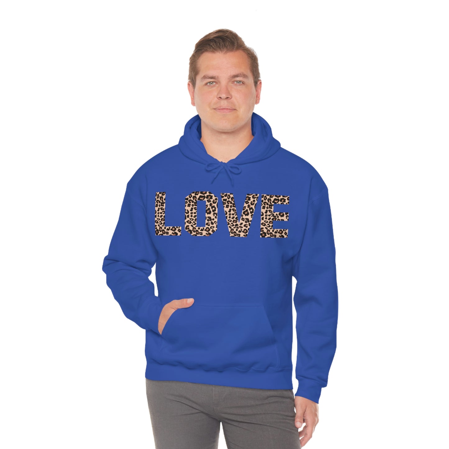 Leopard print Hooded Sweatshirt