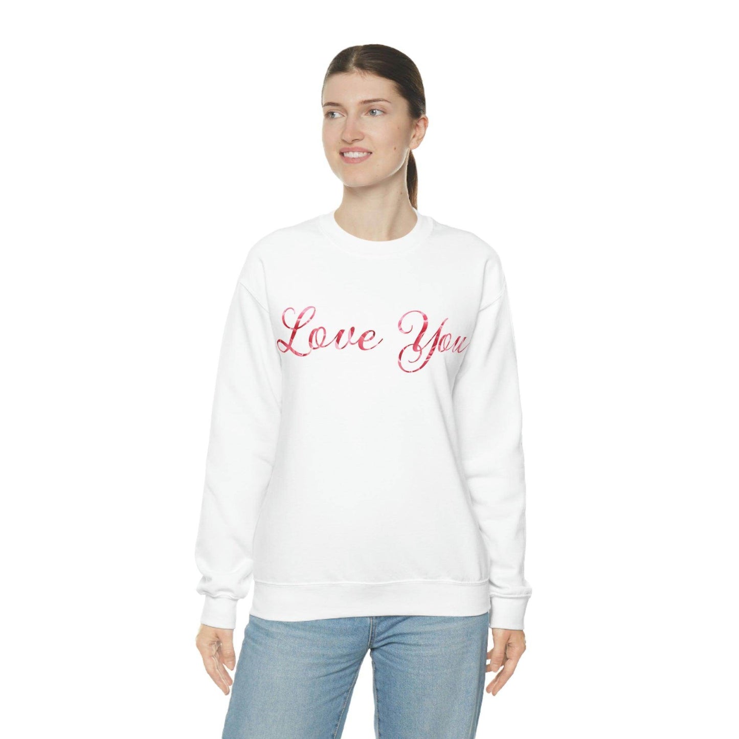 Love You Sweatshirt, love shirt, wedding gift, engagement gift, anniversary gift, couple shirt, matching shirt - Giftsmojo
