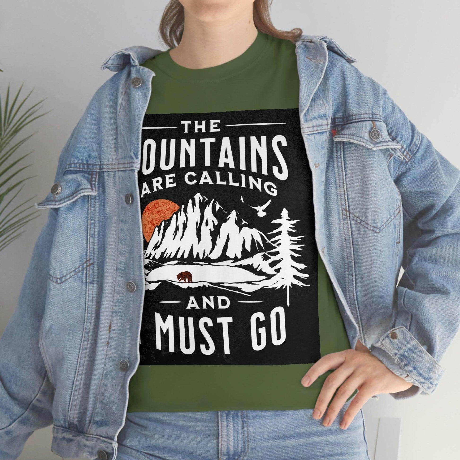The Mountains are calling Tee - Giftsmojo