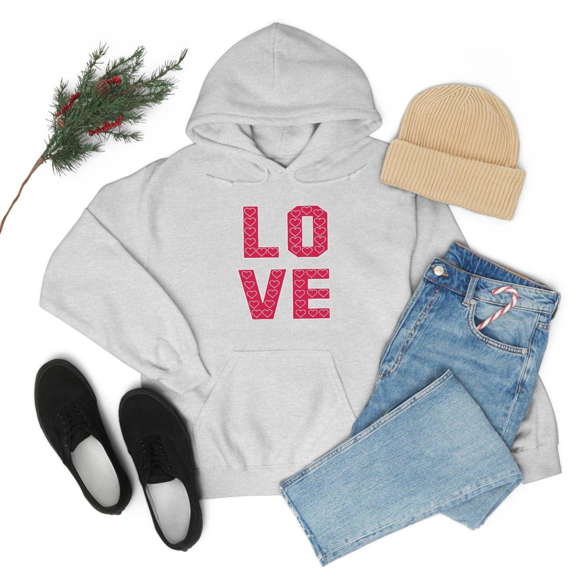 Love Hooded sweatshirt - Giftsmojo