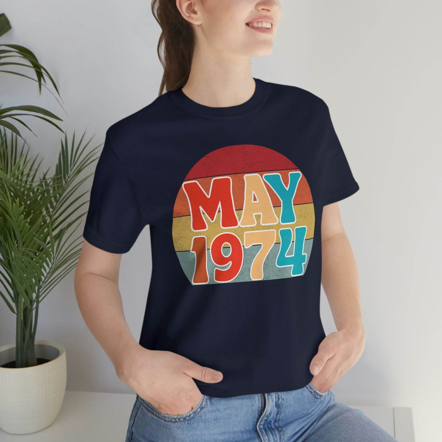 49th Birthday Shirt, 1974 Shirt, 49th Birthday Tee, Vintage 1974 Shirt, 49th Birthday Gifts, 1974 Birthday Shirt, 49th Birthday Gift - Giftsmojo