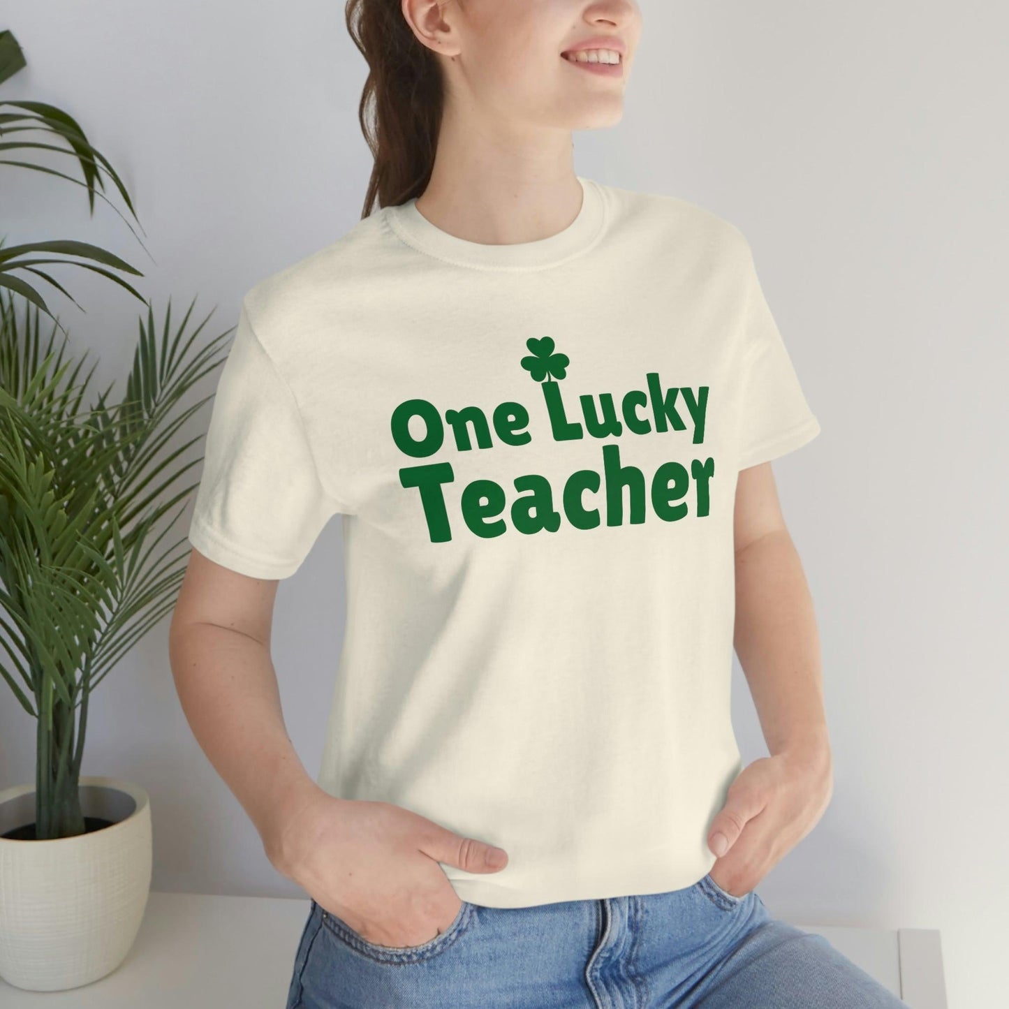 Feeling Lucky Shirt One Lucky Teacher Shirt St Patrick's Day shirt - Funny St Paddy's day Funny Shirt Shamrock shirt shenanigans shirt - Giftsmojo