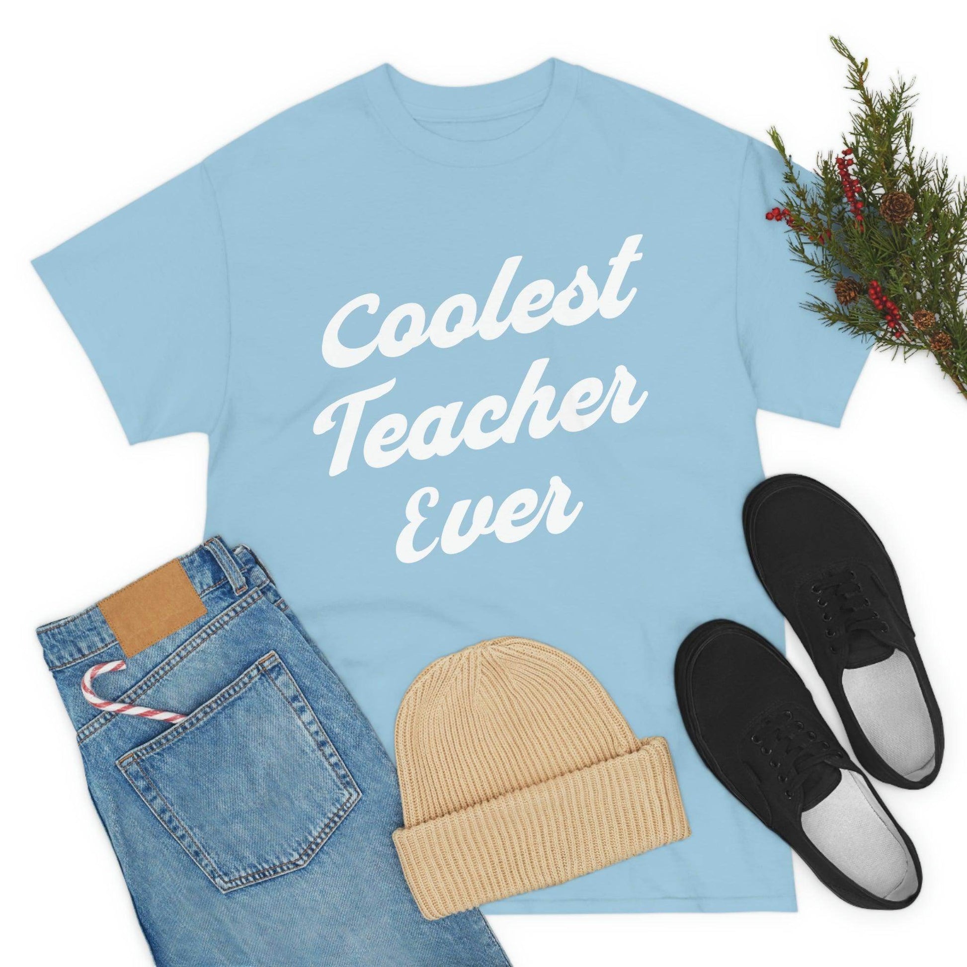 Coolest Teacher Ever T-Shirt - Giftsmojo