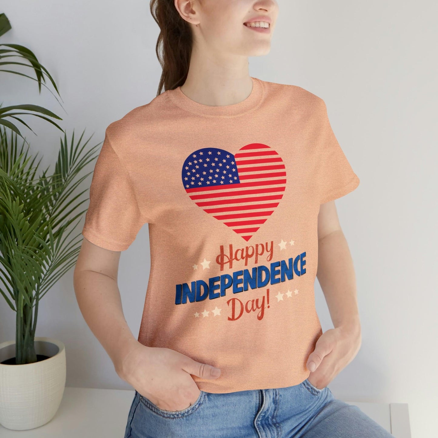 Happy Independence Day shirt, American flag shirt, Red, white, and blue shirt, Patriotic shirt, USA shirt