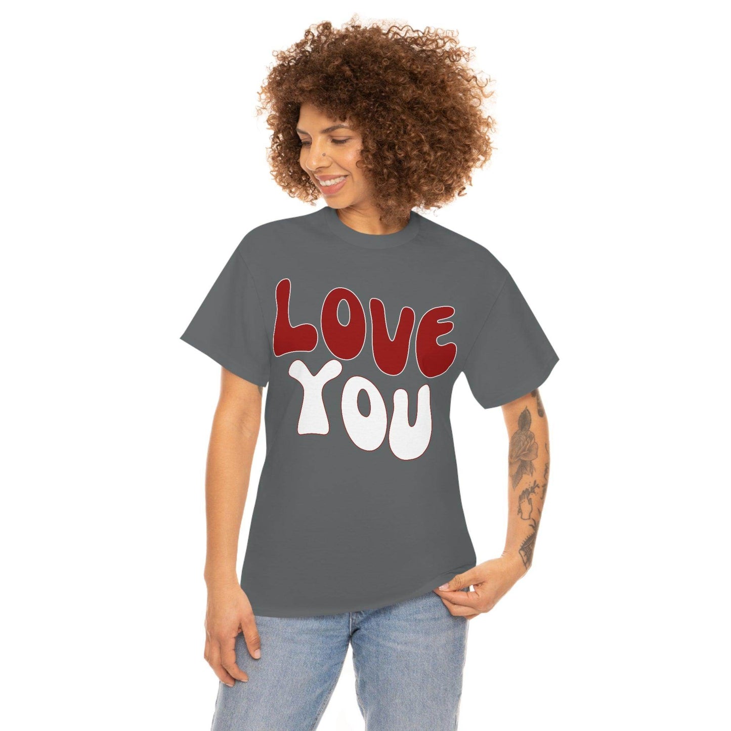 Love You Tee - Giftsmojo