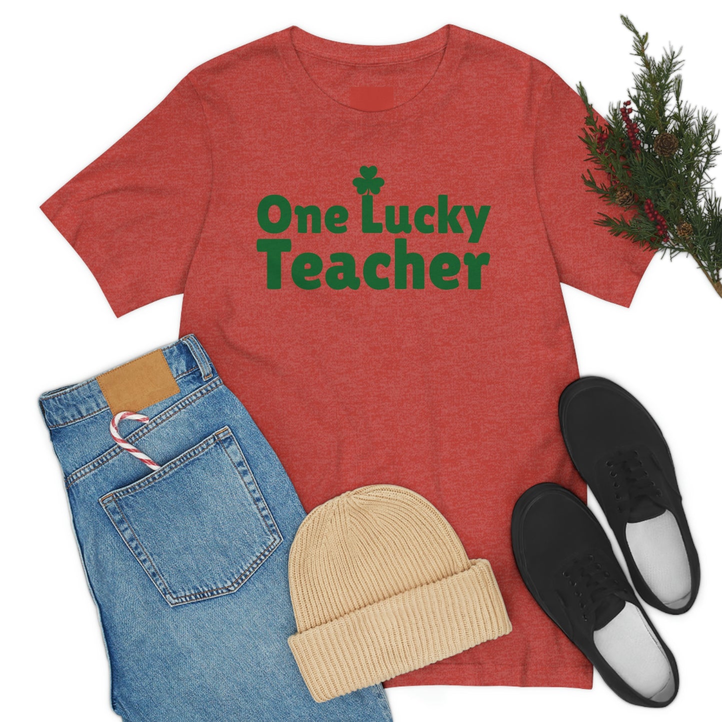 Feeling Lucky Shirt One Lucky Teacher Shirt St Patrick's Day shirt - Funny St Paddy's day Funny Shirt Shamrock shirt shenanigans shirt