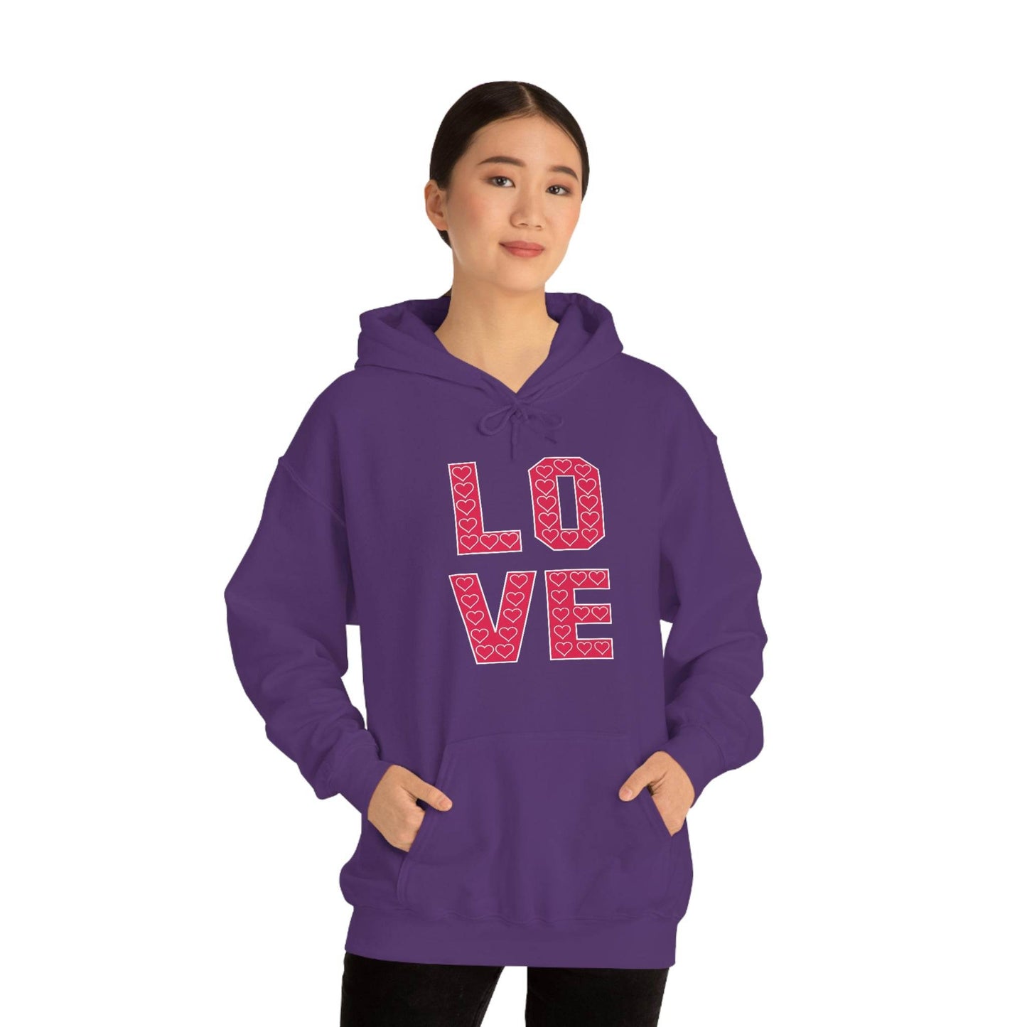 Love Hooded sweatshirt - Giftsmojo