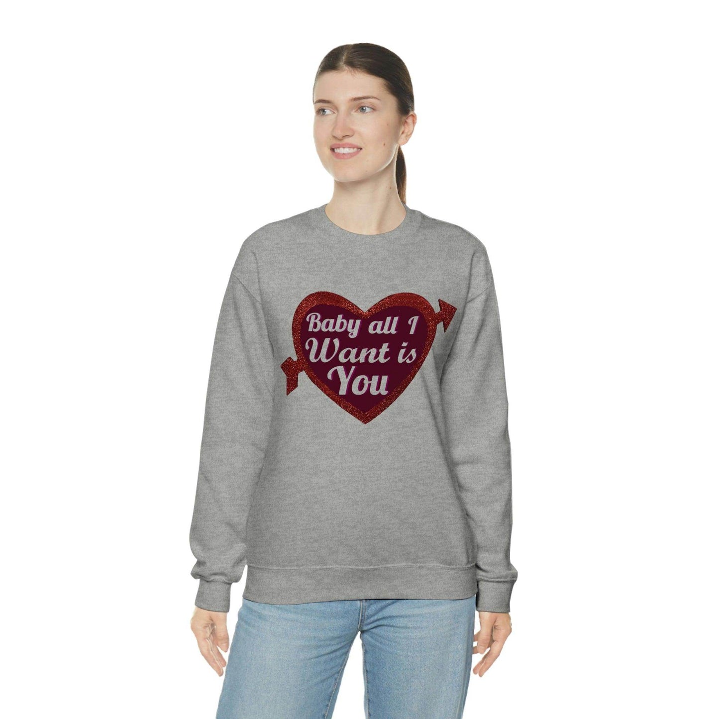 Baby all I want is You Sweatshirt - Giftsmojo