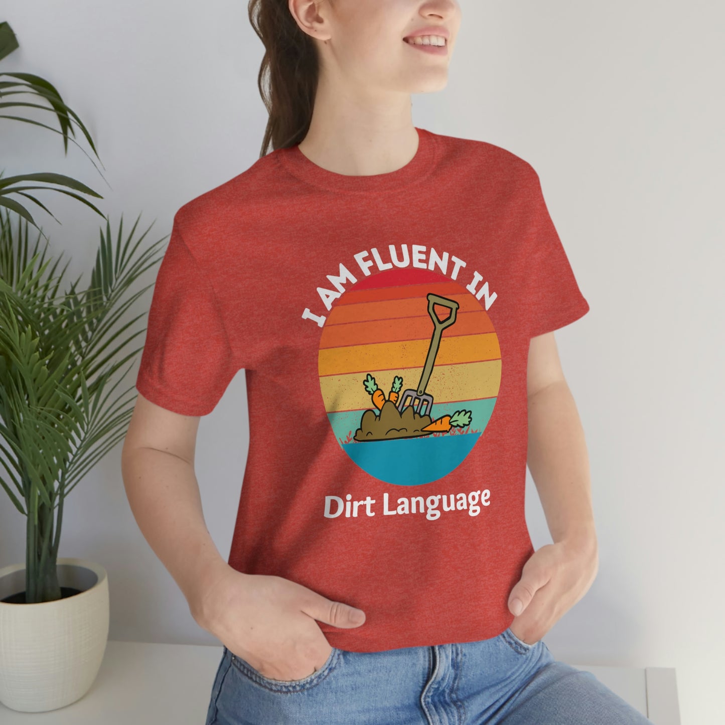 Gardener shirt Garden t-shirt Botanical Shirt Plant Lover Shirt Gardener Gift, Garden Shirt, Garden Tee I am fluent in dirt language