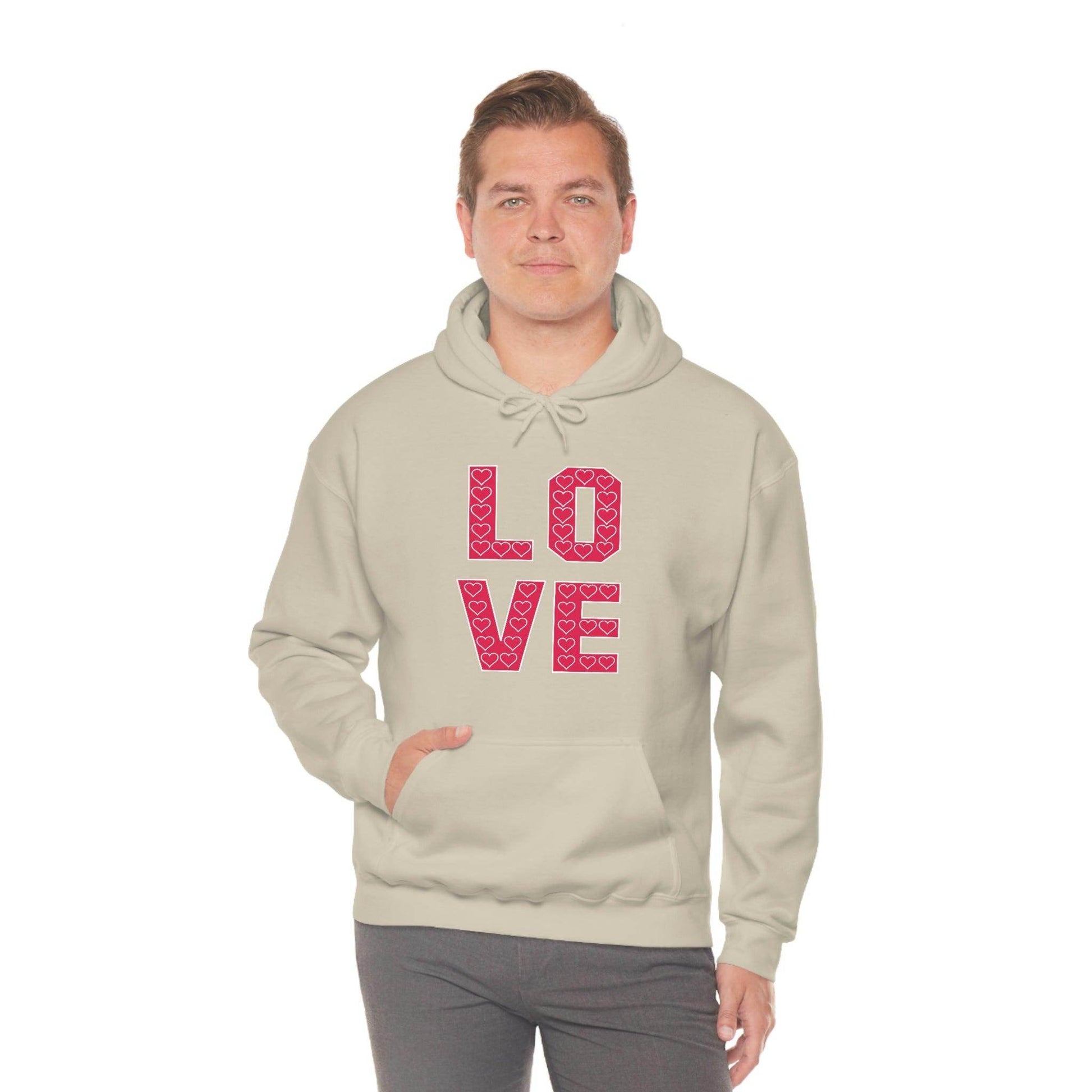 Love Hooded sweatshirt - Giftsmojo